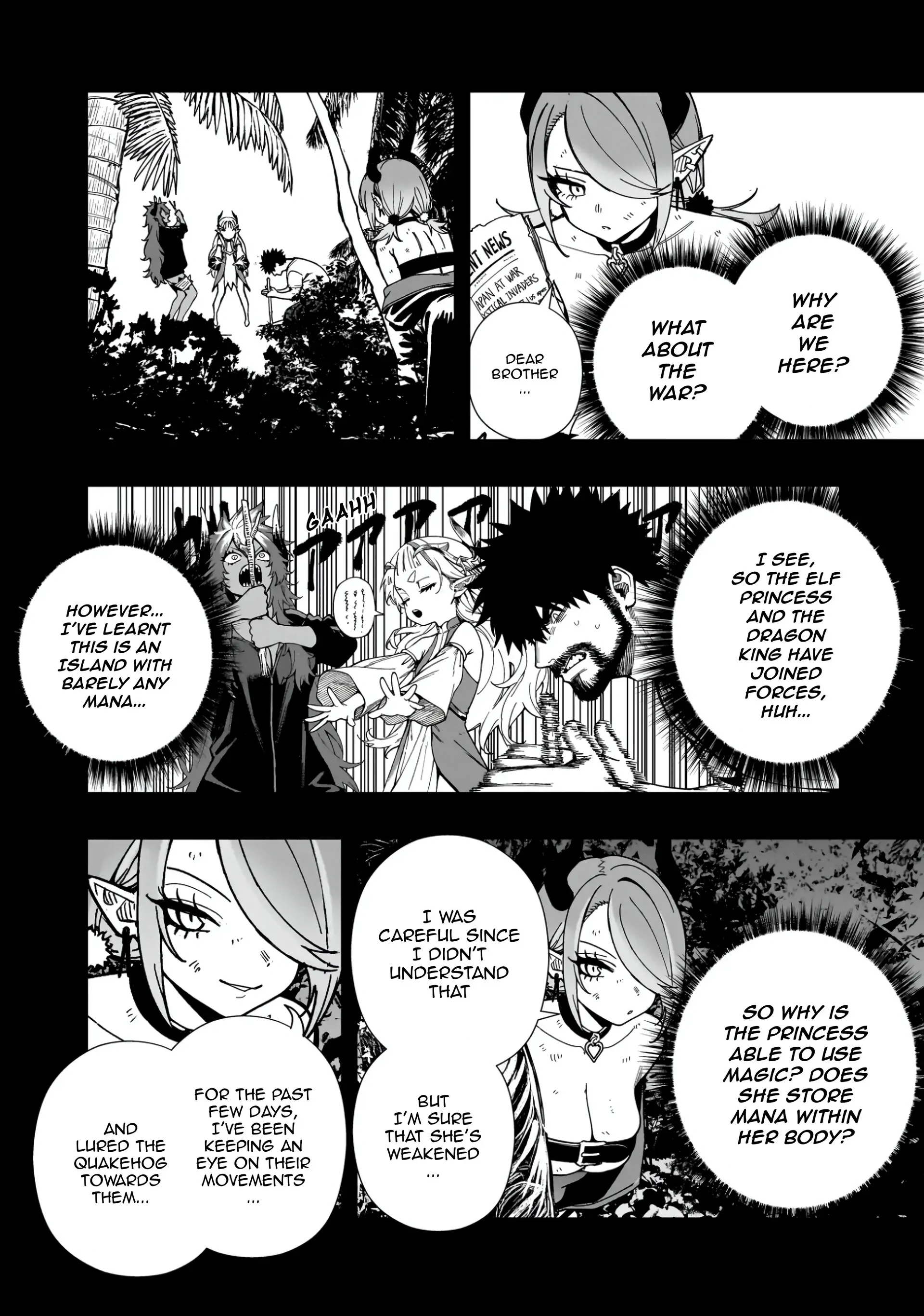 Senki Survival Saga: Isekai no Unmei o Kaketa Mujintou Fujun Iseikouyuu Chapter 21 page 15 - 
