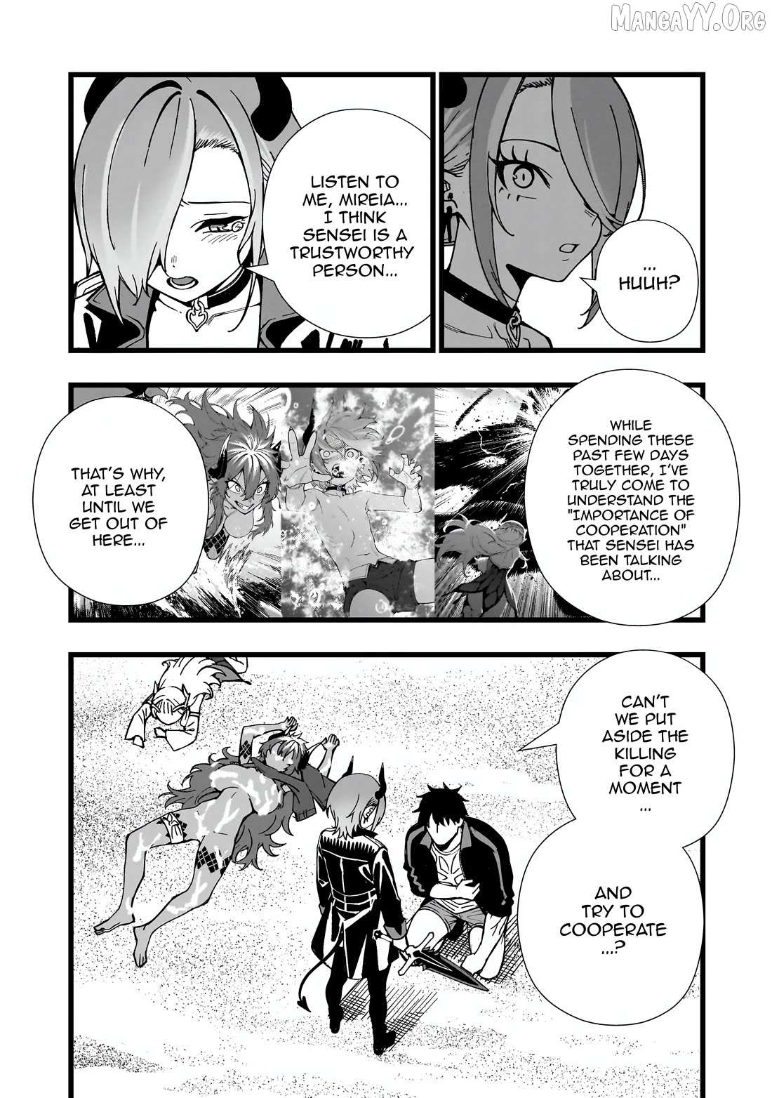 Senki Survival Saga: Isekai no Unmei o Kaketa Mujintou Fujun Iseikouyuu Chapter 33 page 17 - 