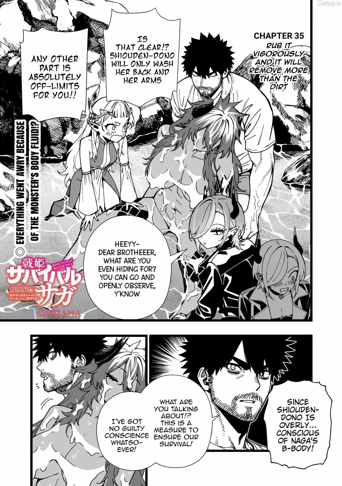 Senki Survival Saga: Isekai no Unmei o Kaketa Mujintou Fujun Iseikouyuu Chapter 35 page 1 - 