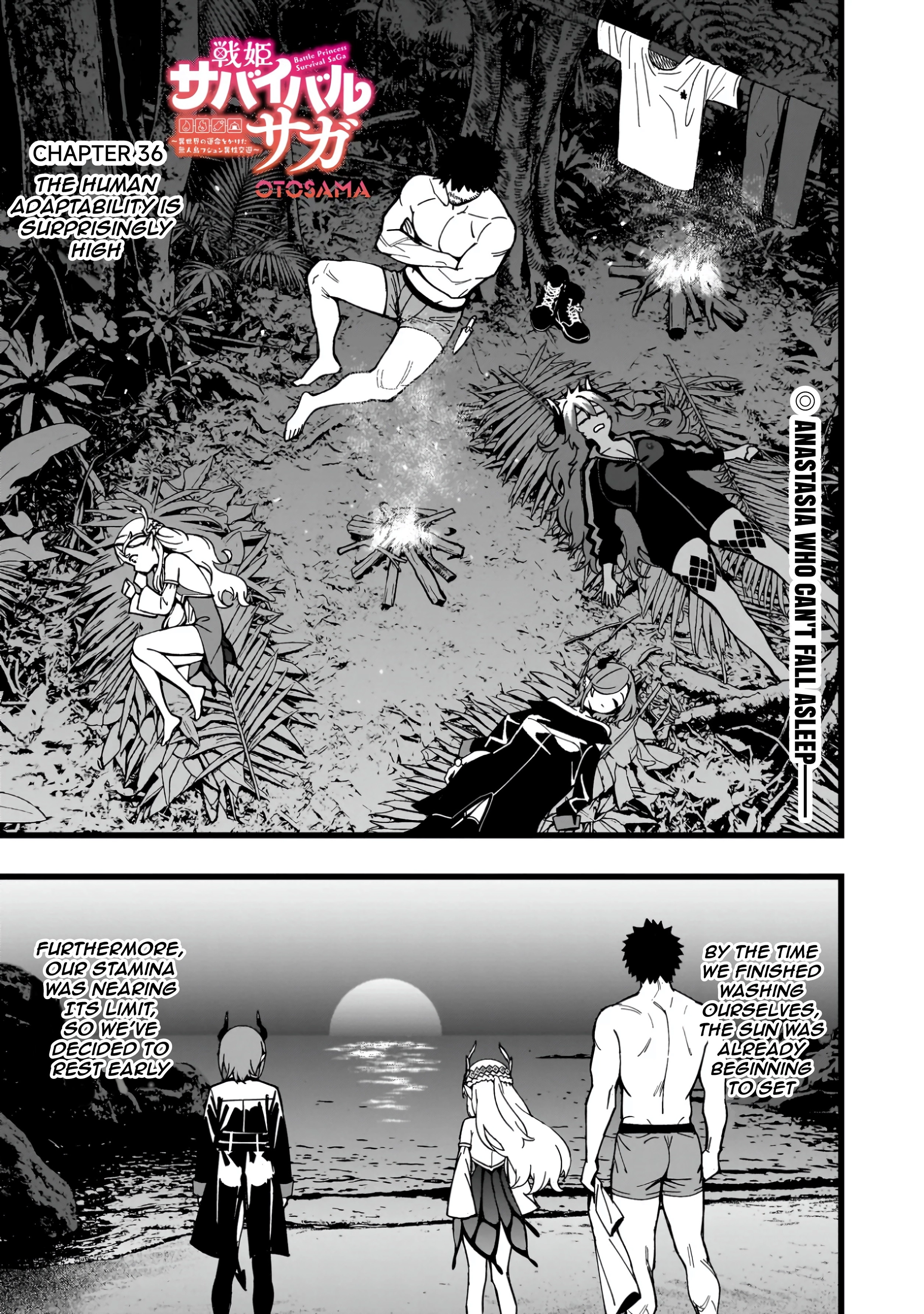 Senki Survival Saga: Isekai no Unmei o Kaketa Mujintou Fujun Iseikouyuu Chapter 36 page 1 - 