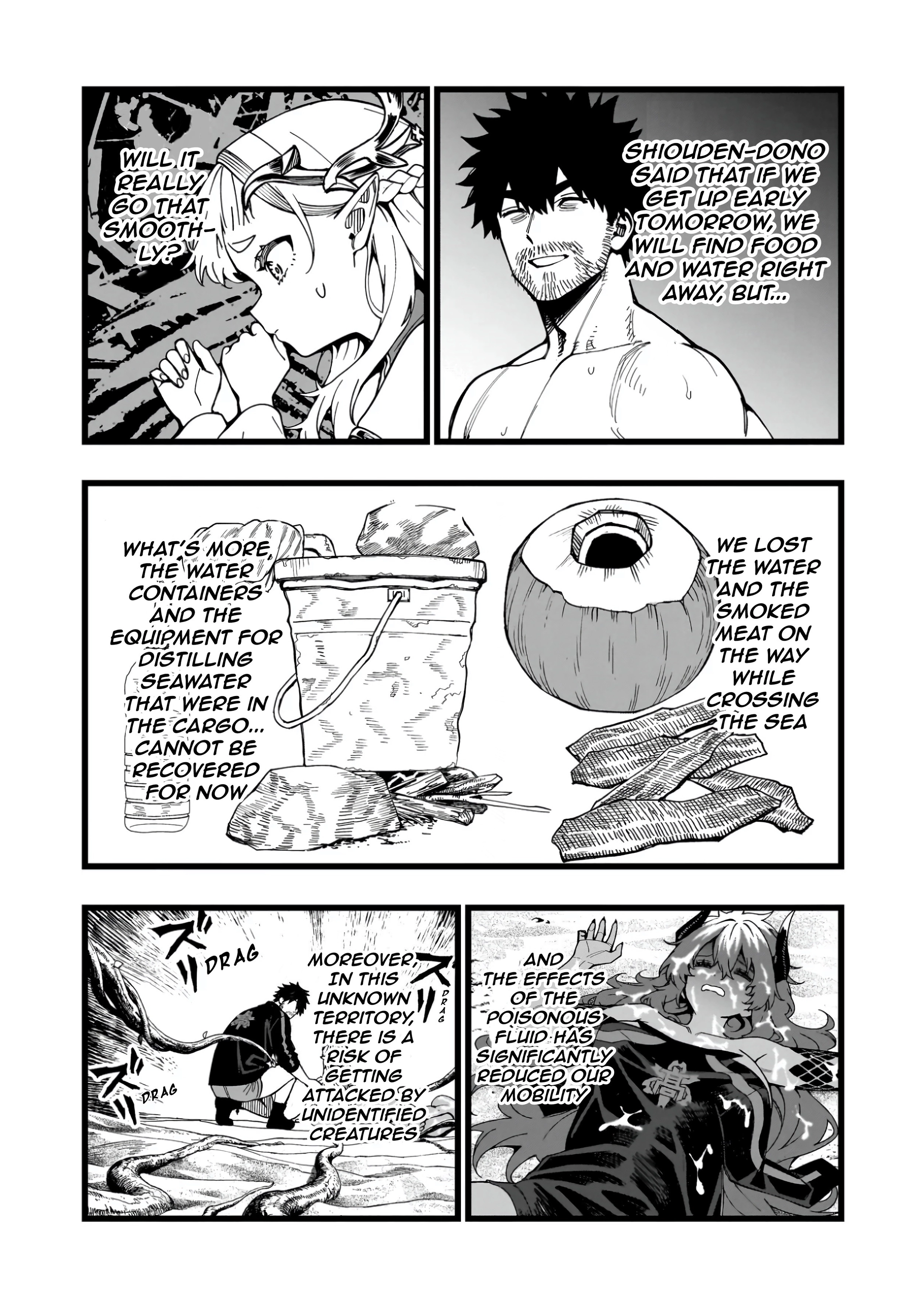 Senki Survival Saga: Isekai no Unmei o Kaketa Mujintou Fujun Iseikouyuu Chapter 36 page 2 - 