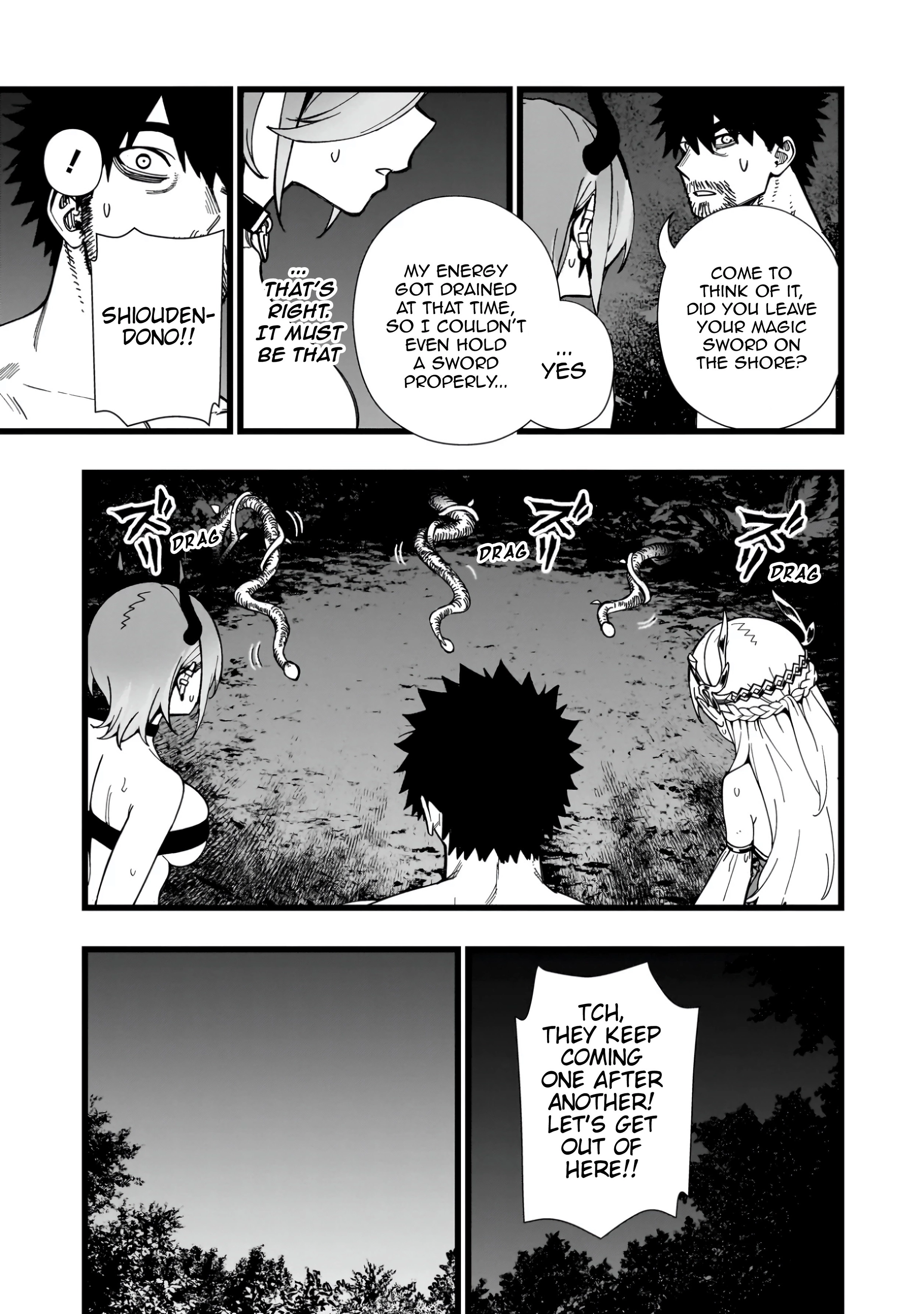 Senki Survival Saga: Isekai no Unmei o Kaketa Mujintou Fujun Iseikouyuu Chapter 36 page 5 - 
