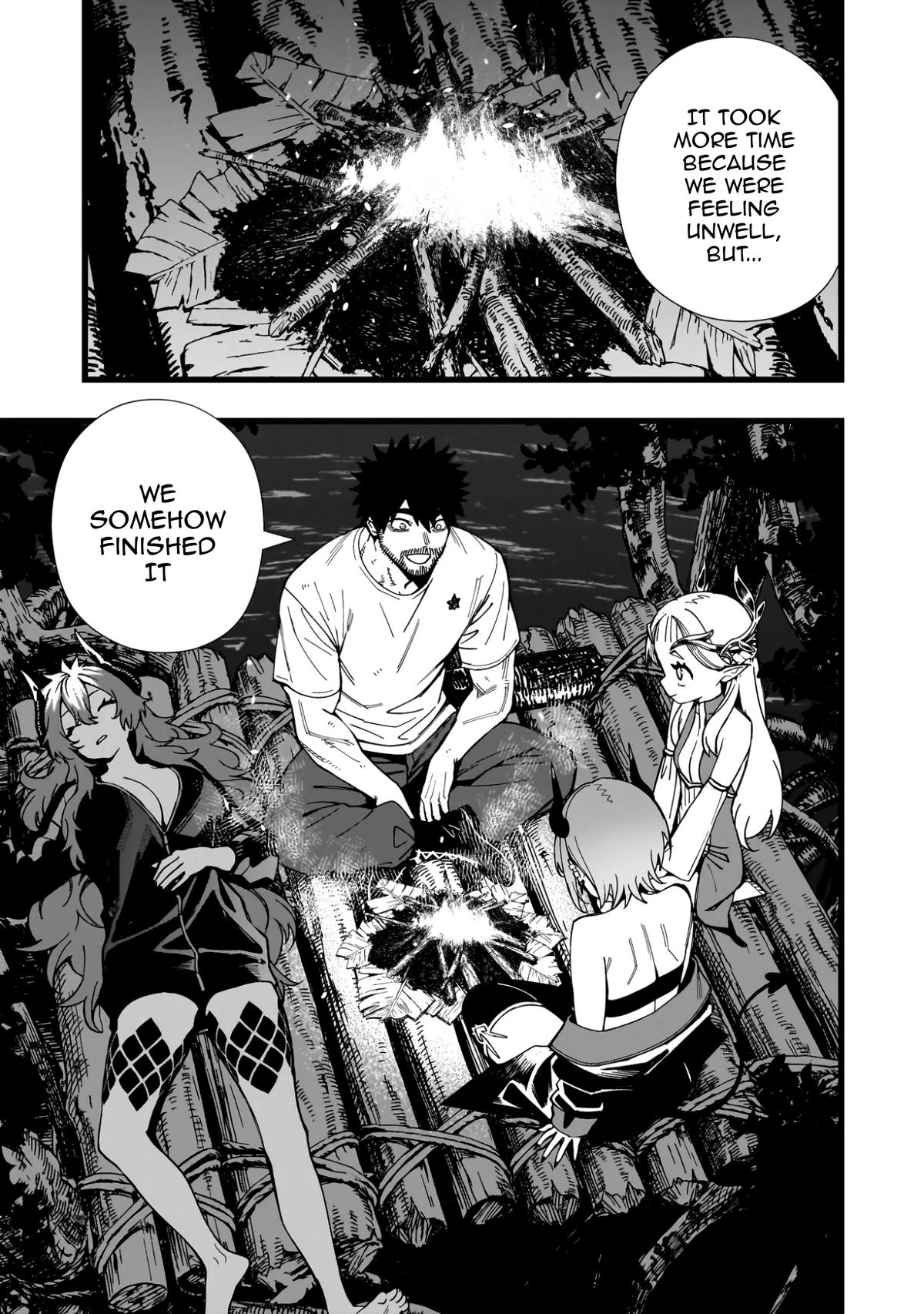 Senki Survival Saga: Isekai no Unmei o Kaketa Mujintou Fujun Iseikouyuu Chapter 37 page 13 - 