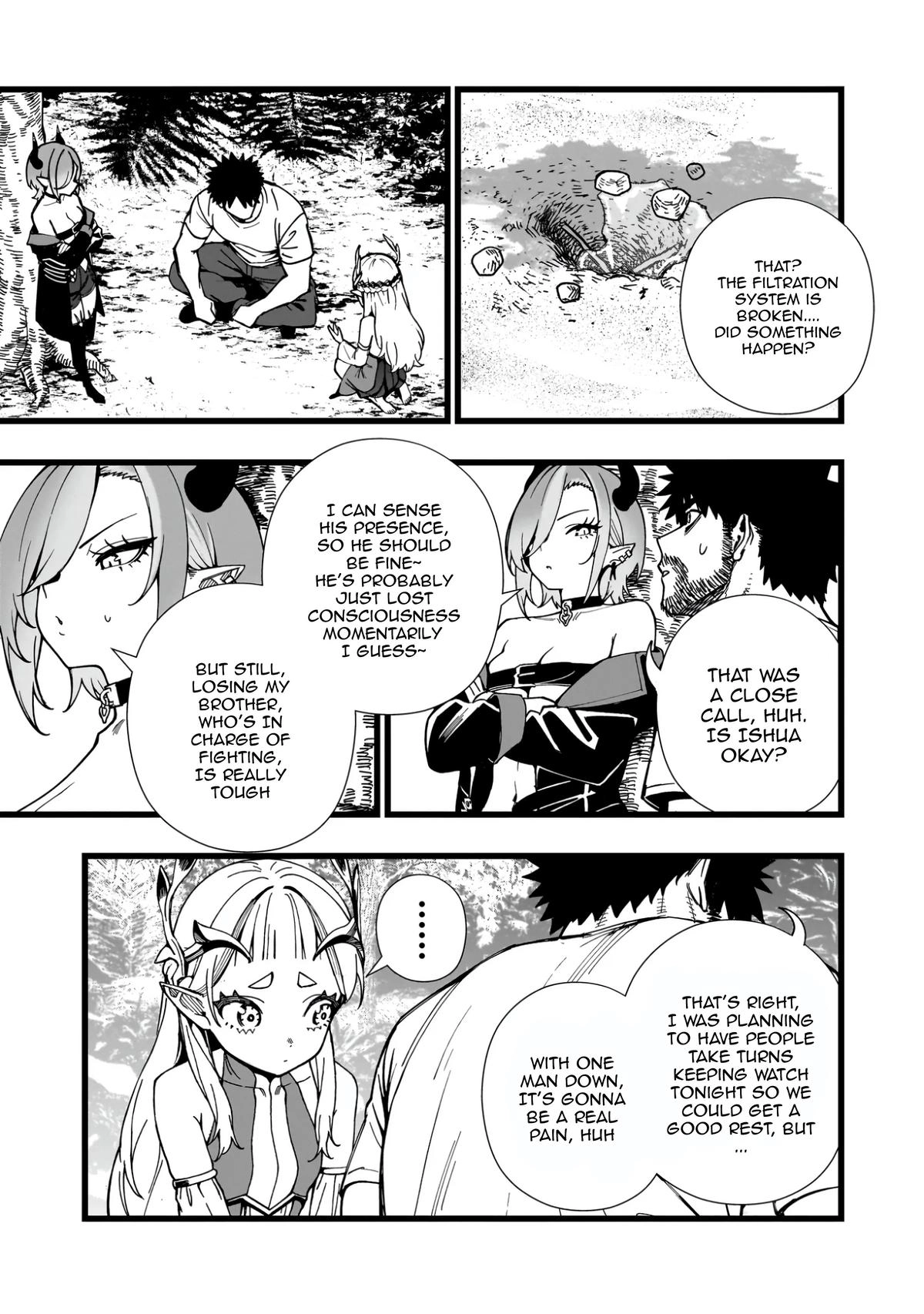 Senki Survival Saga: Isekai no Unmei o Kaketa Mujintou Fujun Iseikouyuu Chapter 37 page 3 - 