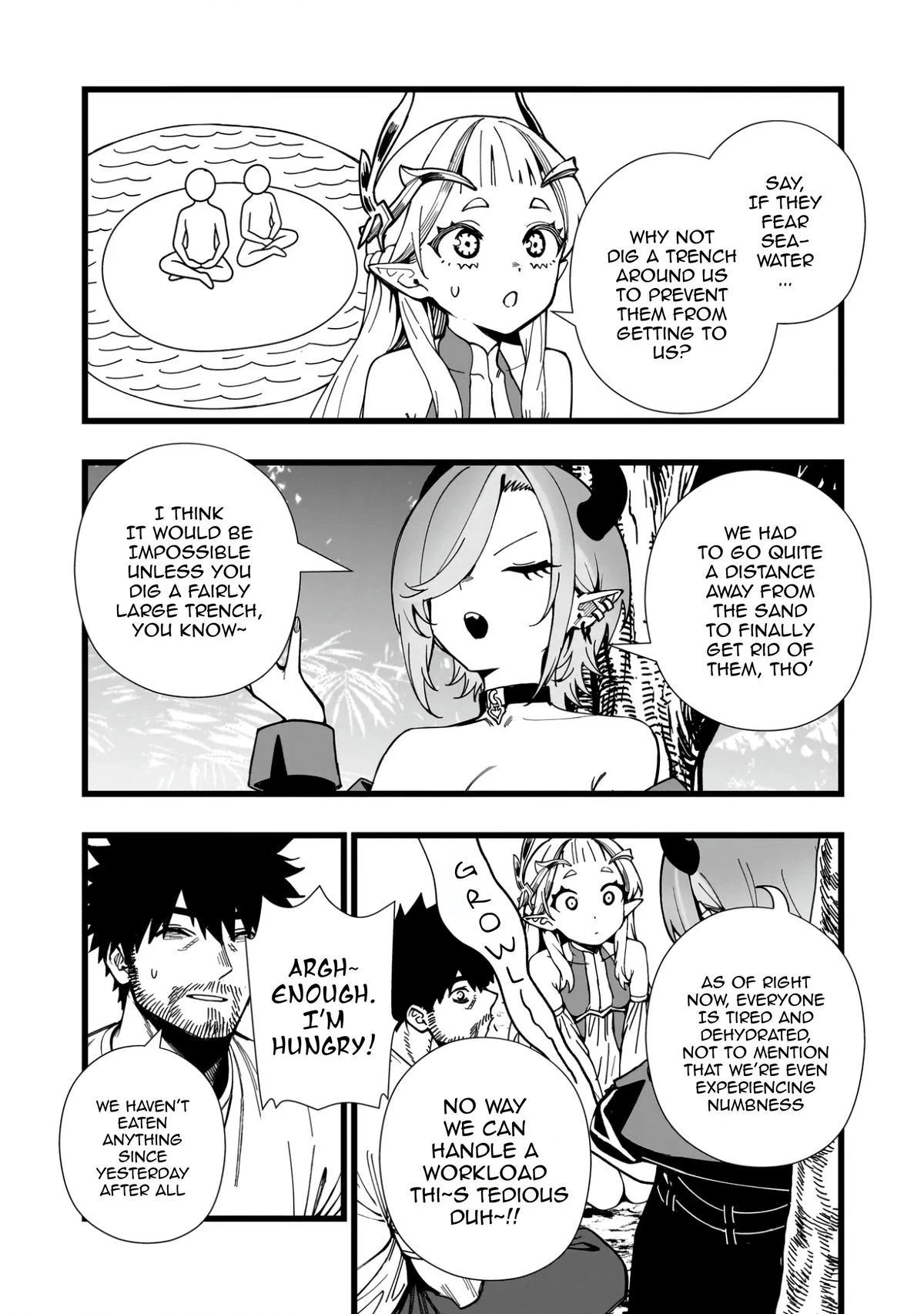 Senki Survival Saga: Isekai no Unmei o Kaketa Mujintou Fujun Iseikouyuu Chapter 37 page 4 - 