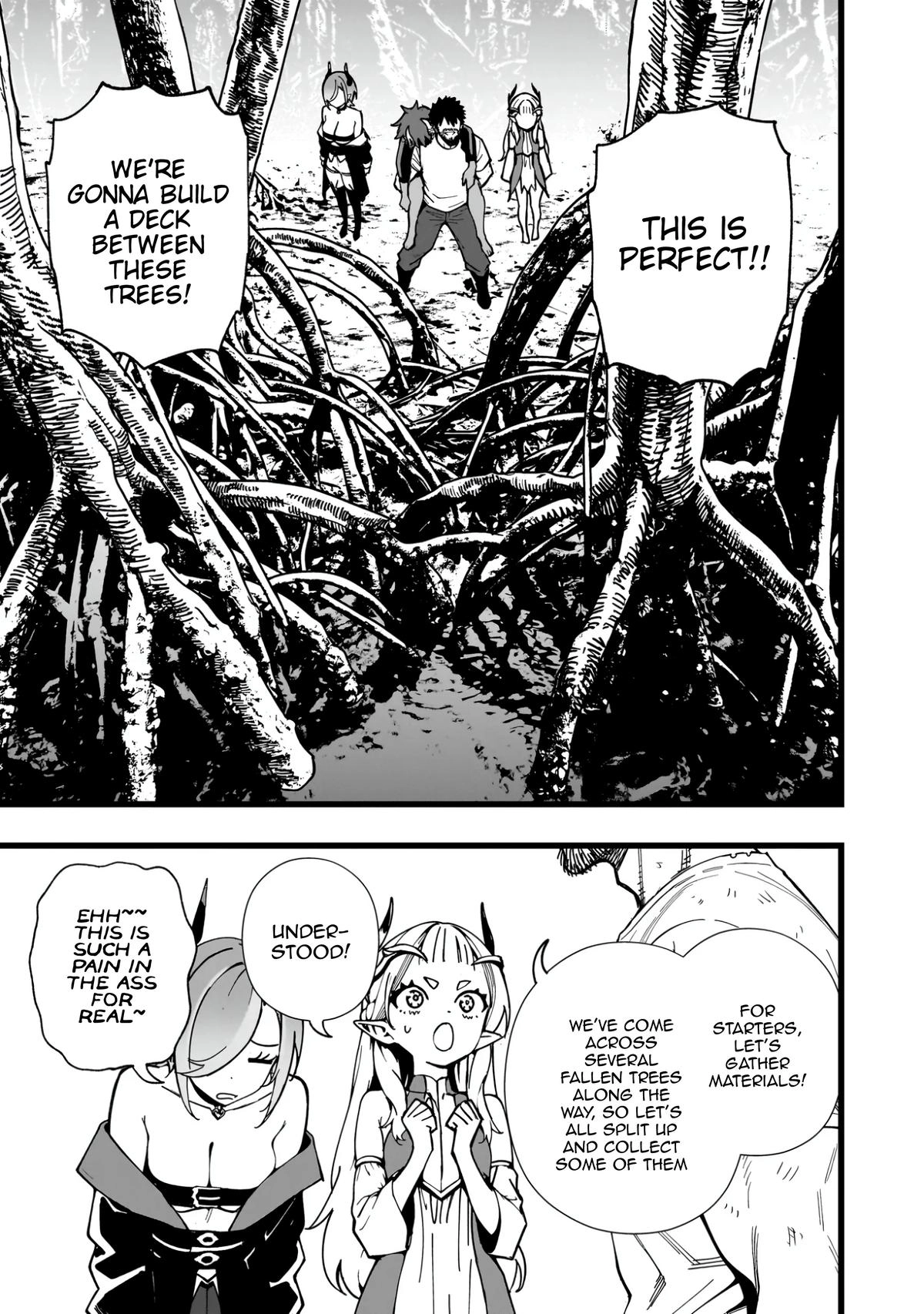 Senki Survival Saga: Isekai no Unmei o Kaketa Mujintou Fujun Iseikouyuu Chapter 37 page 9 - 