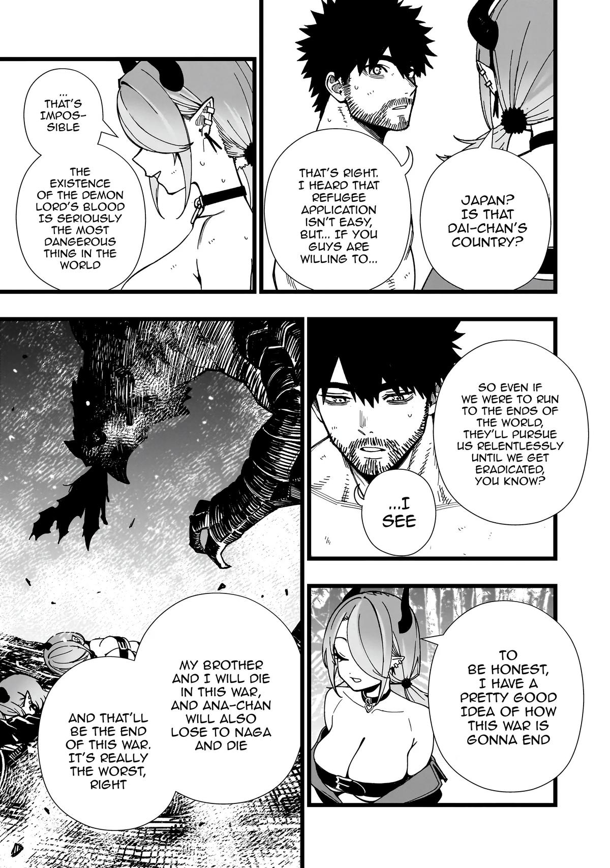 Senki Survival Saga: Isekai no Unmei o Kaketa Mujintou Fujun Iseikouyuu Chapter 38 page 21 - 