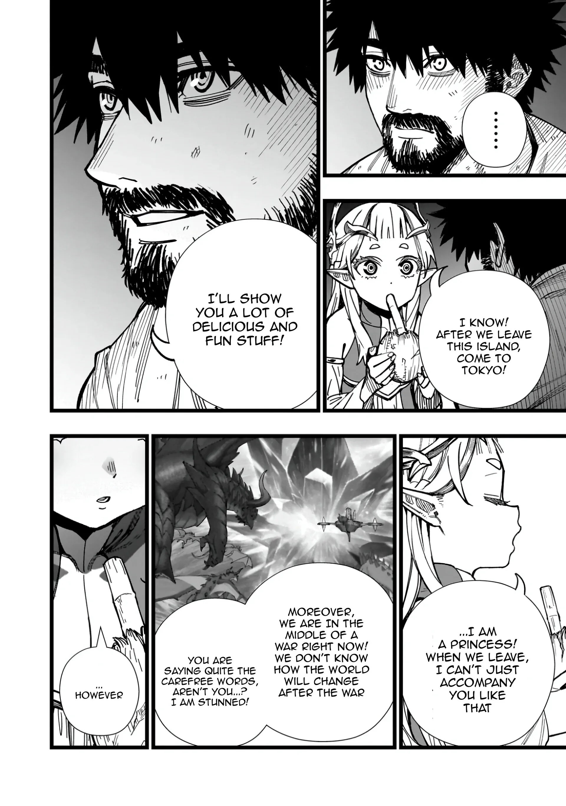 Senki Survival Saga: Isekai no Unmei o Kaketa Mujintou Fujun Iseikouyuu Chapter 4 page 10 - 