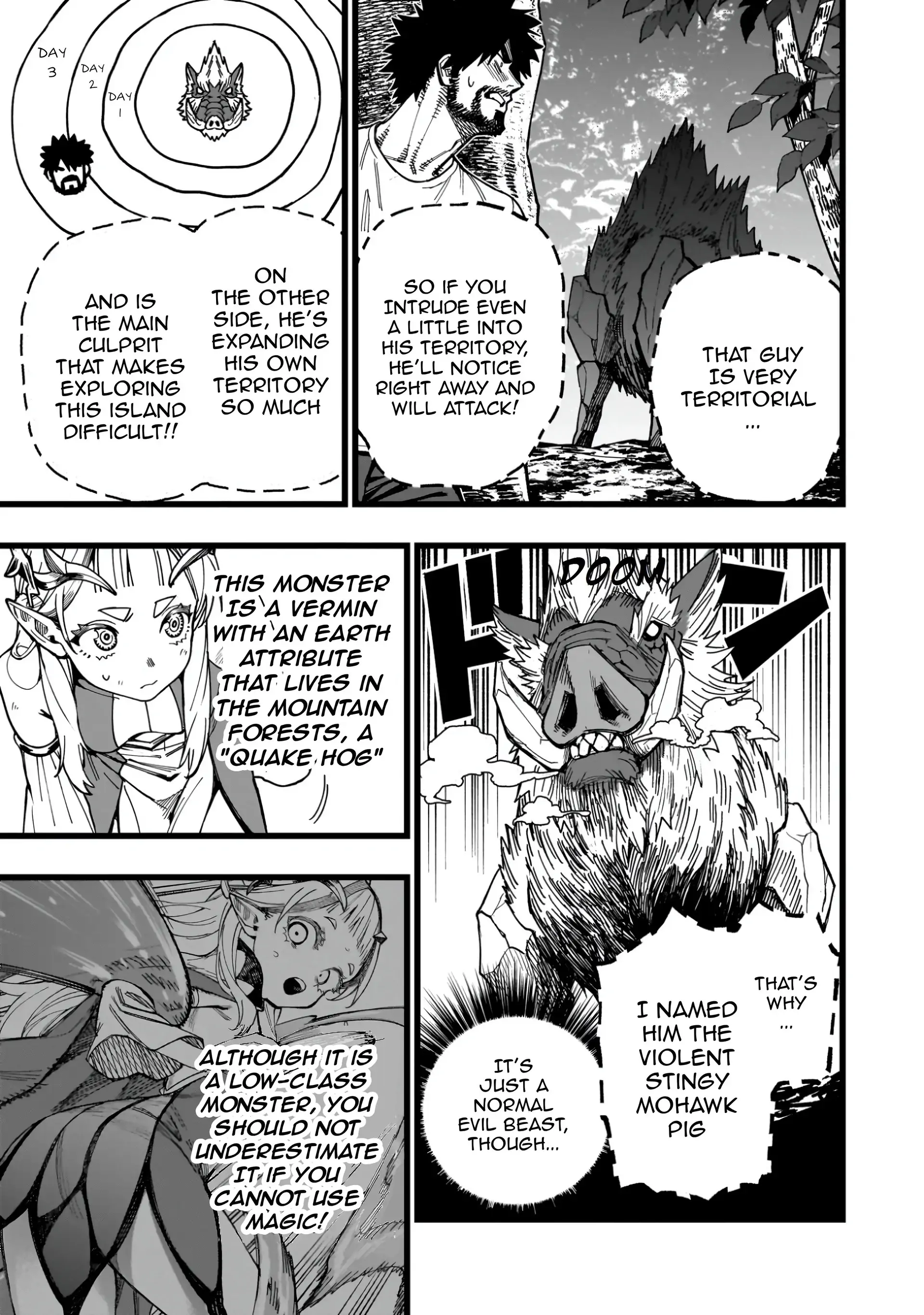 Senki Survival Saga: Isekai no Unmei o Kaketa Mujintou Fujun Iseikouyuu Chapter 5 page 13 - 