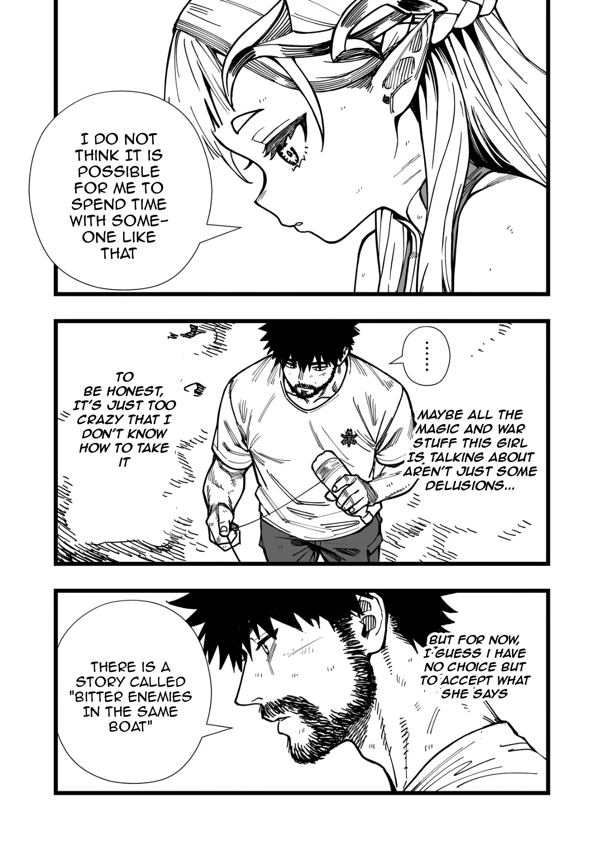 Senki Survival Saga: Isekai no Unmei o Kaketa Mujintou Fujun Iseikouyuu Chapter 8 page 19 - 