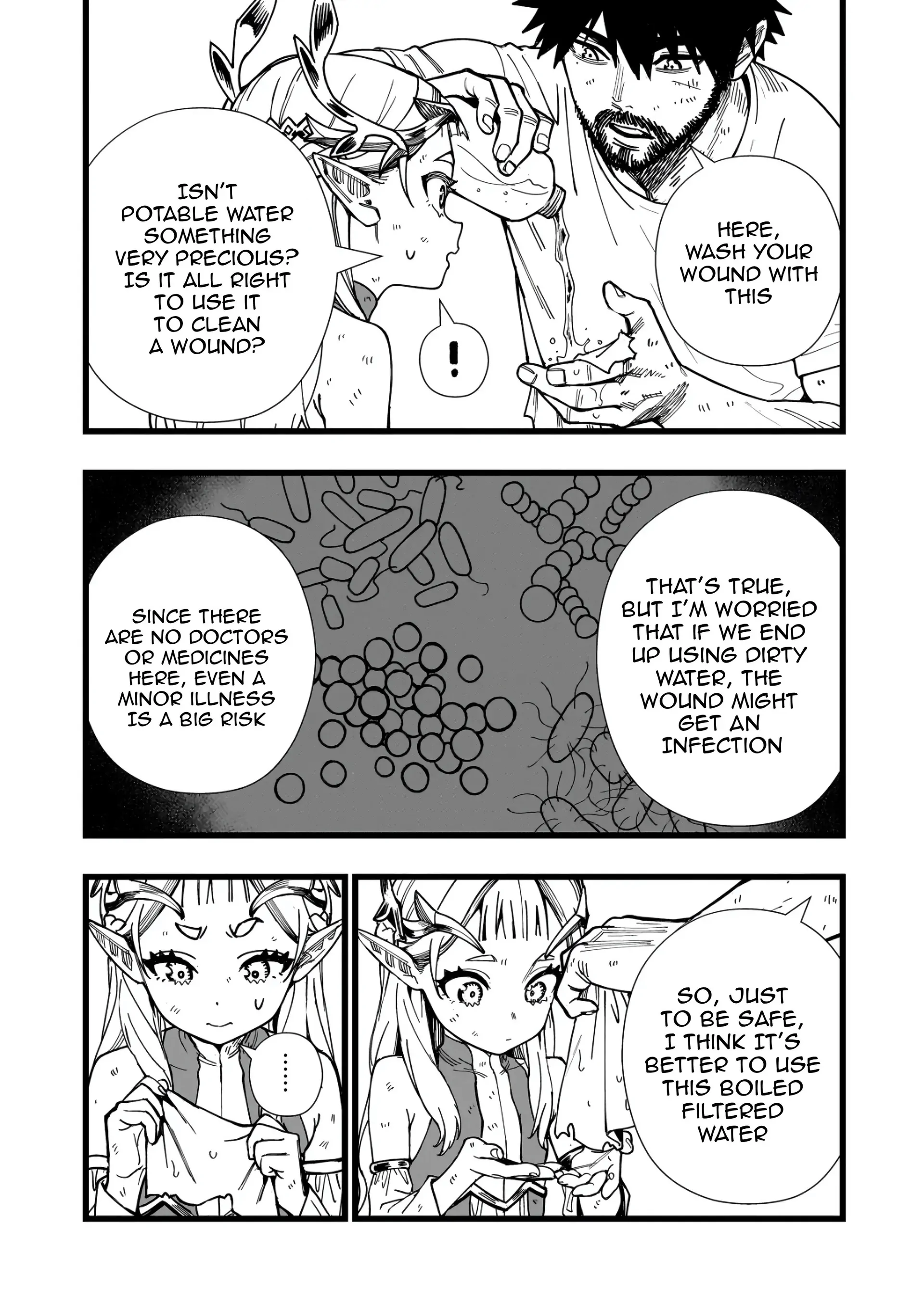 Senki Survival Saga: Isekai no Unmei o Kaketa Mujintou Fujun Iseikouyuu Chapter 8 page 9 - 