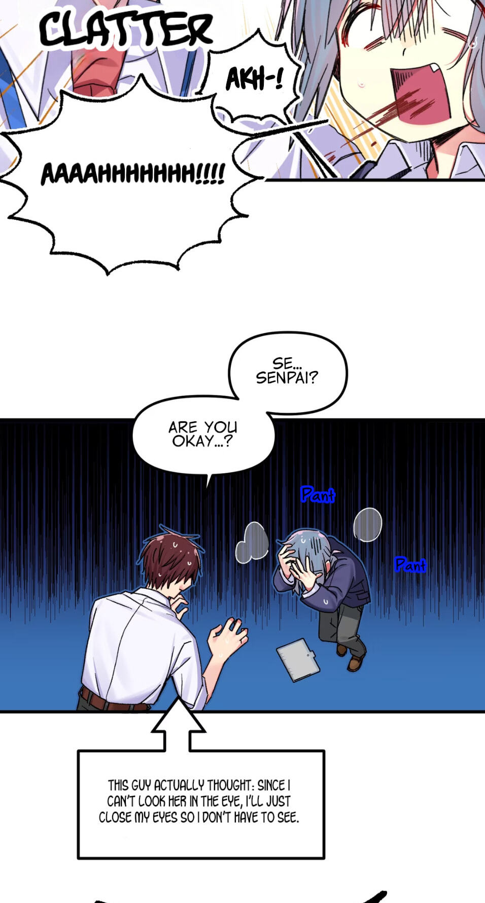Senpai-chan Is a He Chapter 2 page 46 - 
