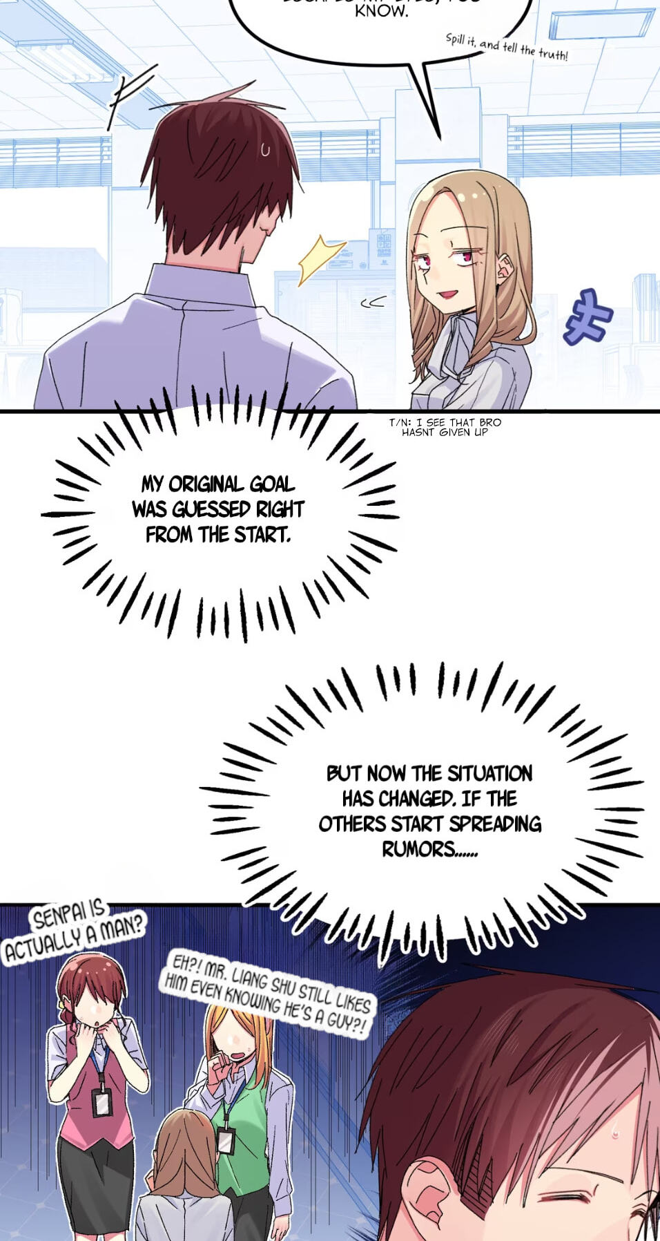 Senpai-chan Is a He Chapter 4 page 23 - 