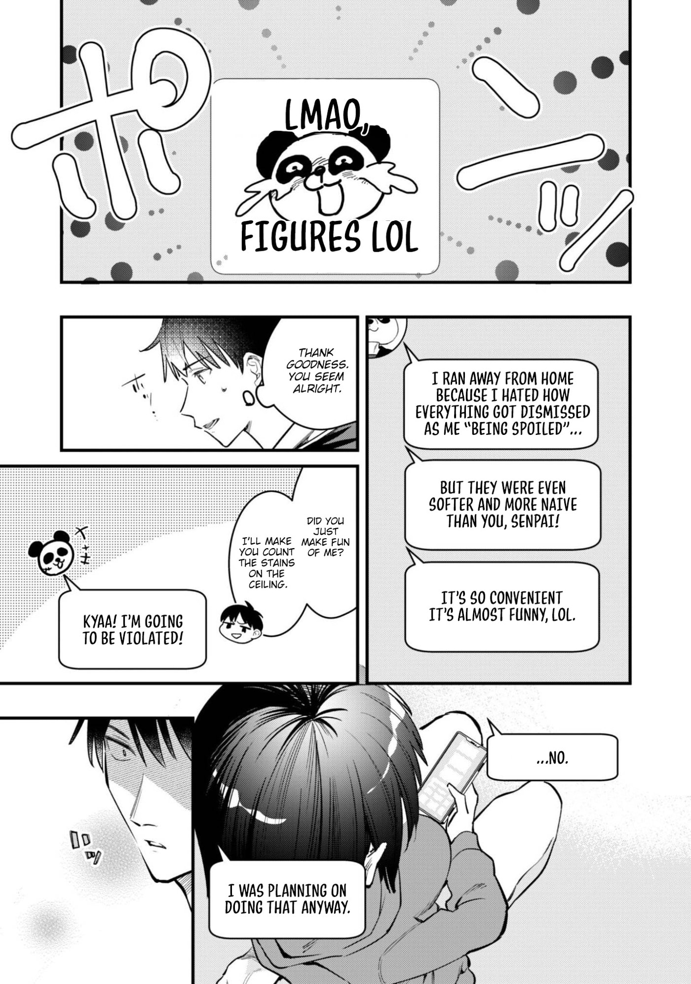 Senpai, Jitaku Keibiin no Koyou wa Ikaga desu ka? Chapter 14 page 12 - 