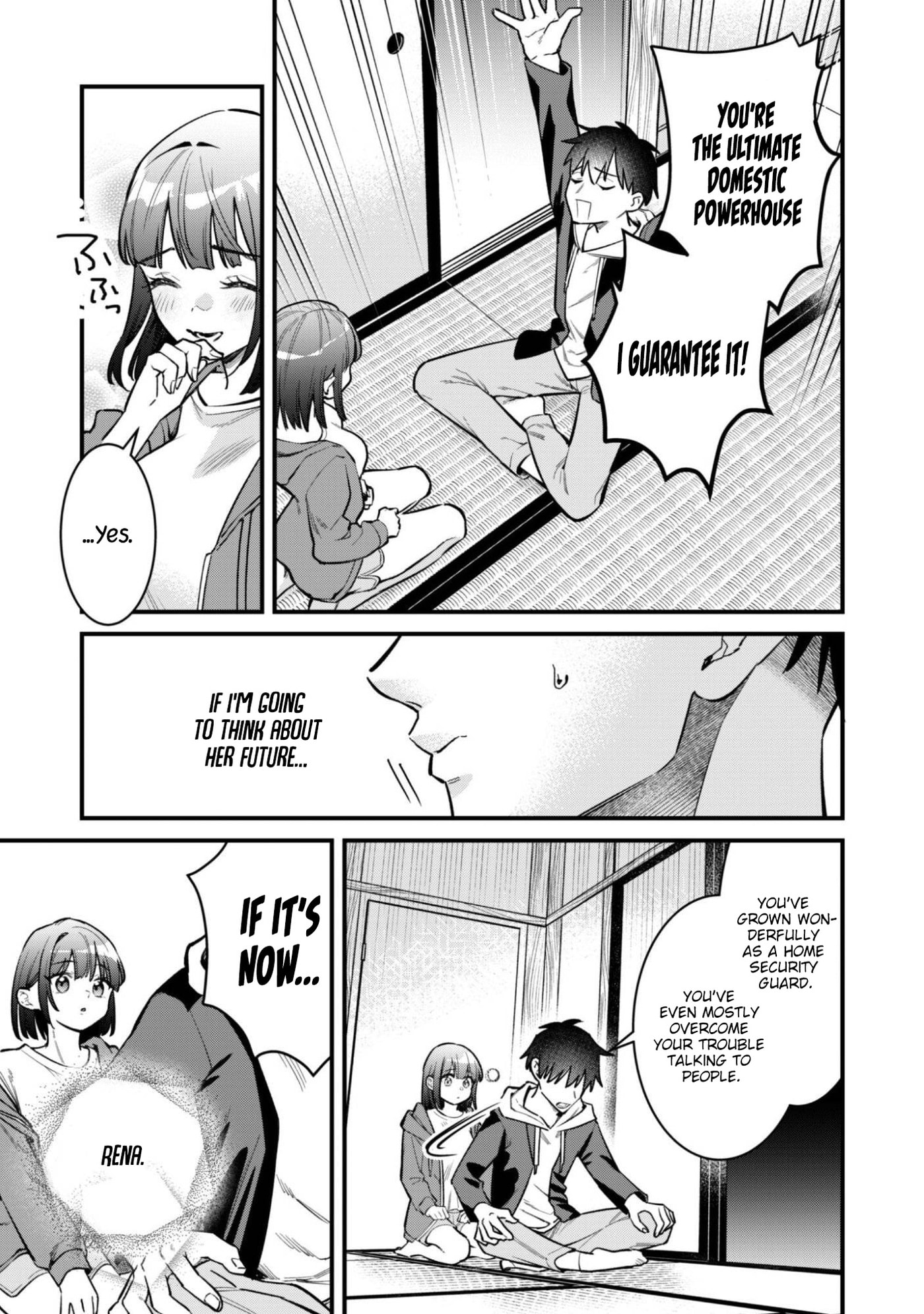 Senpai, Jitaku Keibiin no Koyou wa Ikaga desu ka? Chapter 14 page 18 - 