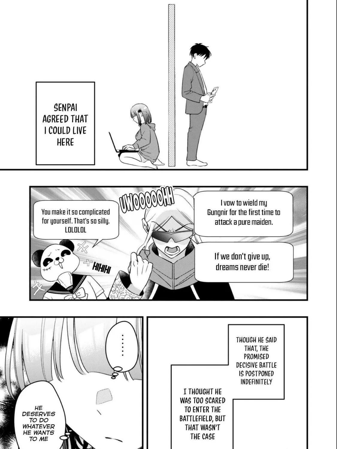 Senpai, Jitaku Keibiin no Koyou wa Ikaga desu ka? Chapter 3 page 68 - 