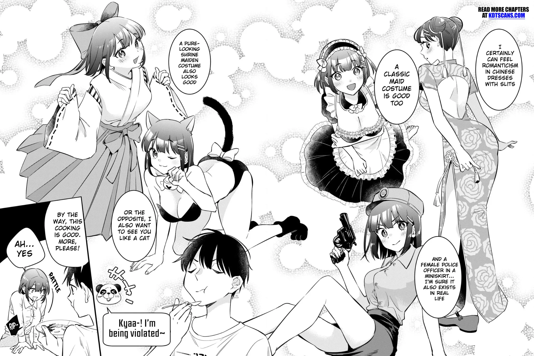 Senpai, Jitaku Keibiin no Koyou wa Ikaga desu ka? Chapter 5.5 page 6 - 