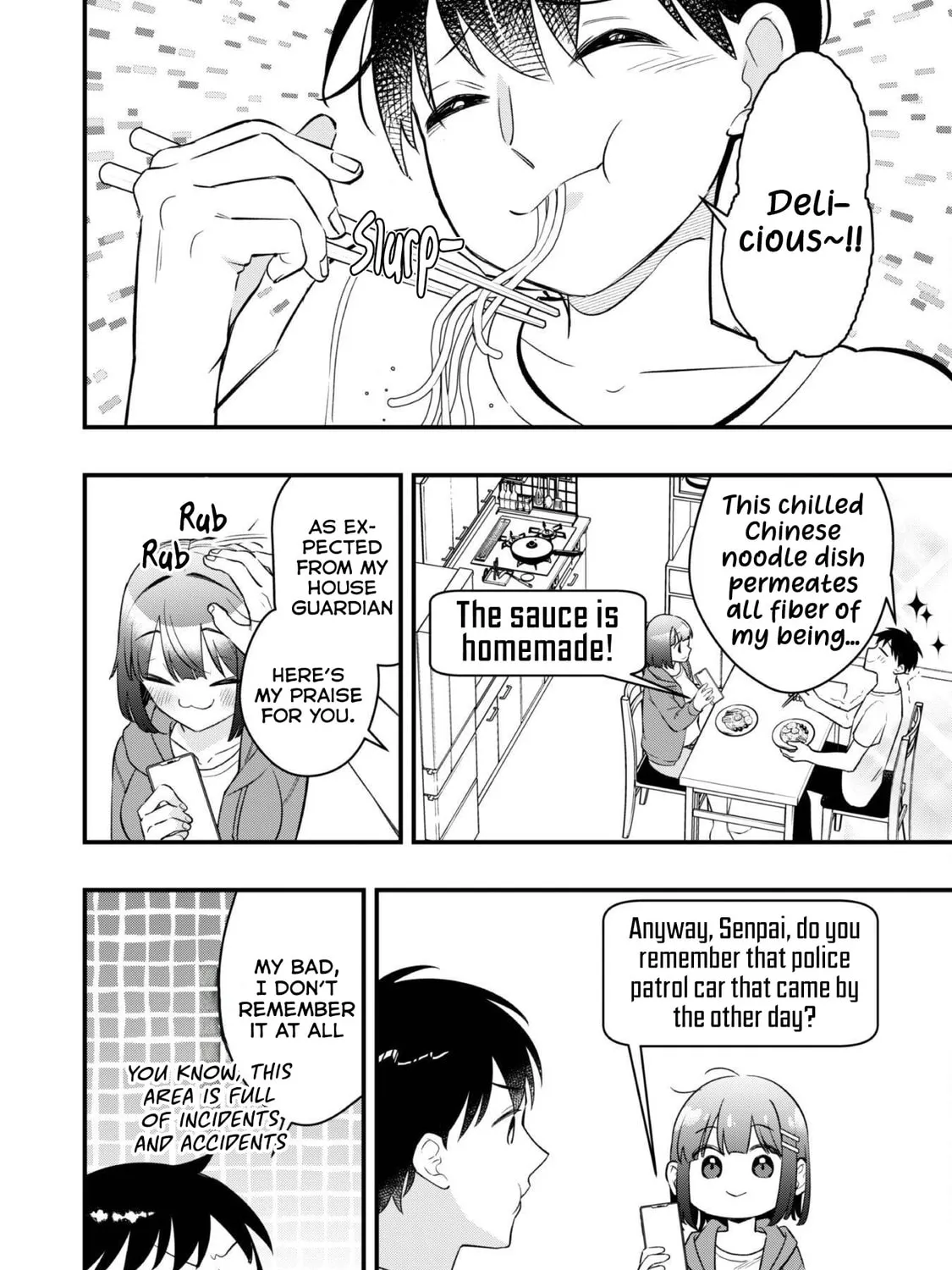 Senpai, Jitaku Keibiin no Koyou wa Ikaga desu ka? Chapter 7 page 42 - 