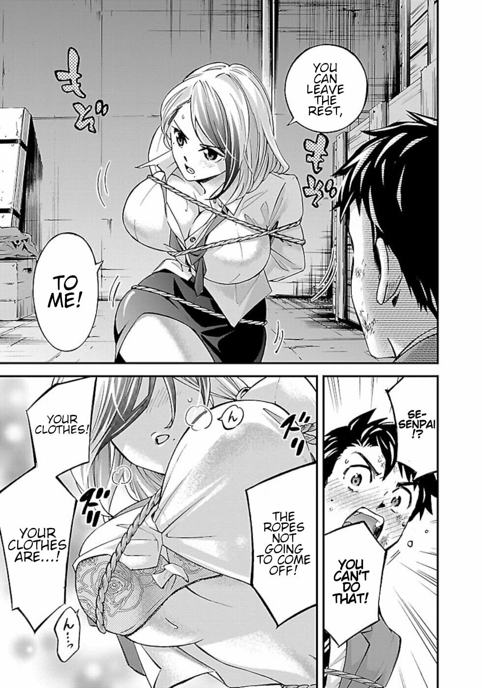 Senpai wa Dekapai Chapter 1 page 6 - 