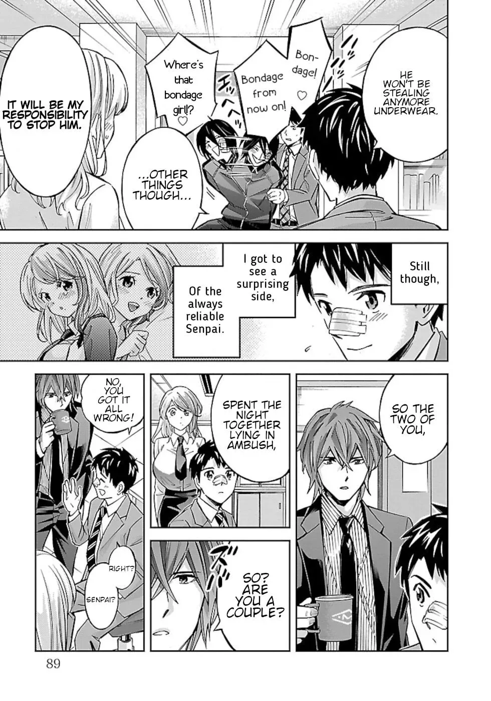 Senpai wa Dekapai Chapter 4 page 18 - 
