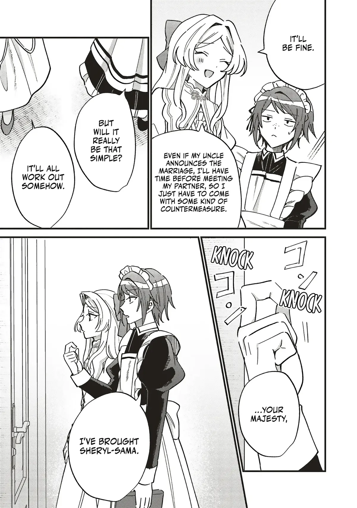 Senrihin Reijo Sheriru wa Jibun Okorosu Otto o Kago Shitai Chapter 2.2 page 4 - 