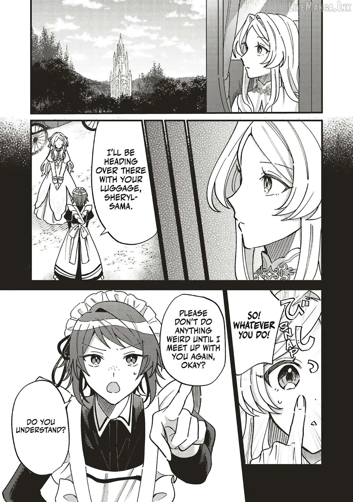 Senrihin Reijo Sheriru wa Jibun Okorosu Otto o Kago Shitai Chapter 3.2 page 1 - 