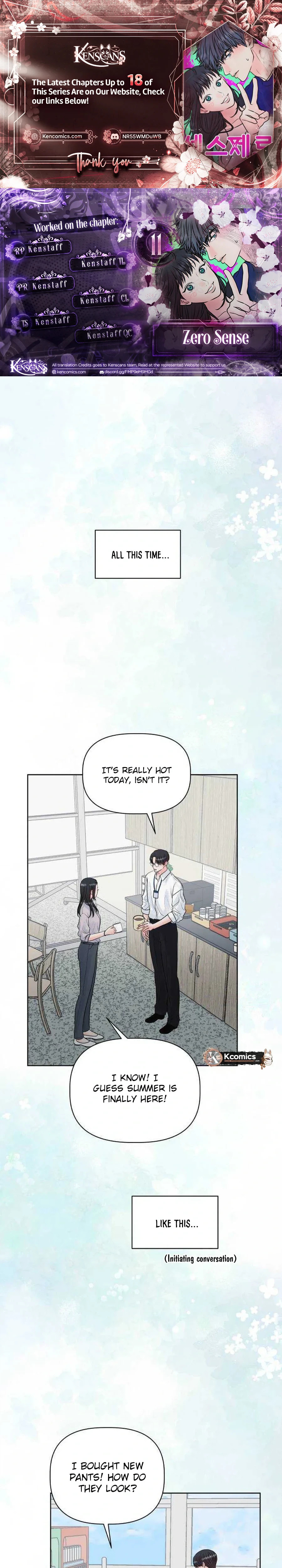 Sense Zero Chapter 11 page 1 - 