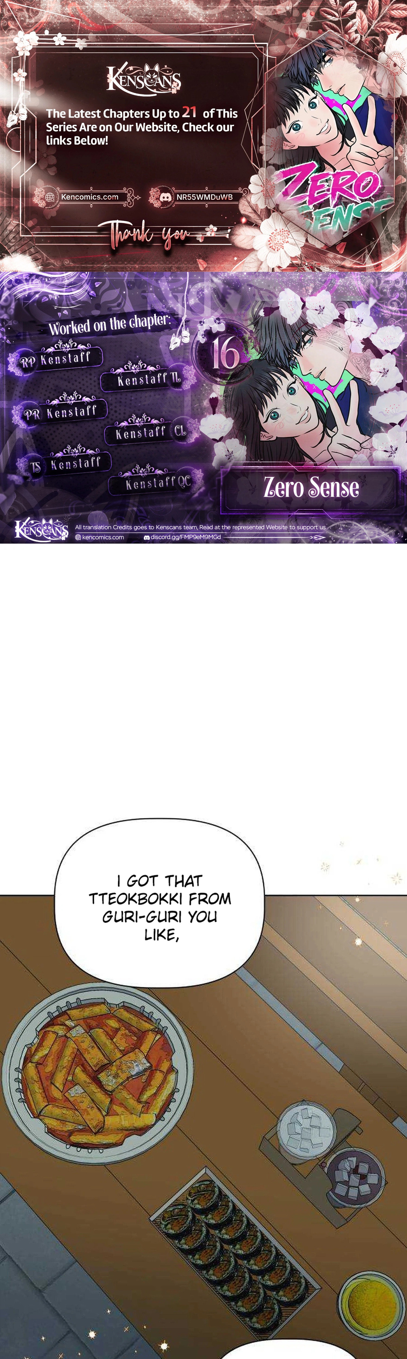 Sense Zero Chapter 16 page 1 - 