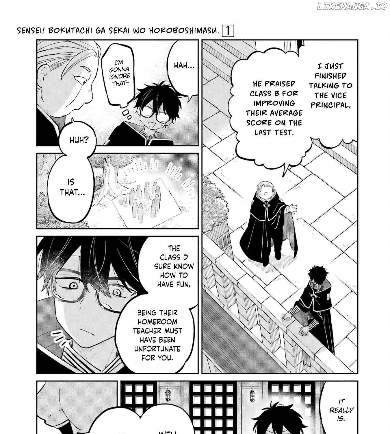 Sensei! Bokutachi ga Sekai wo Horoboshimasu. Chapter 2 page 117 - 