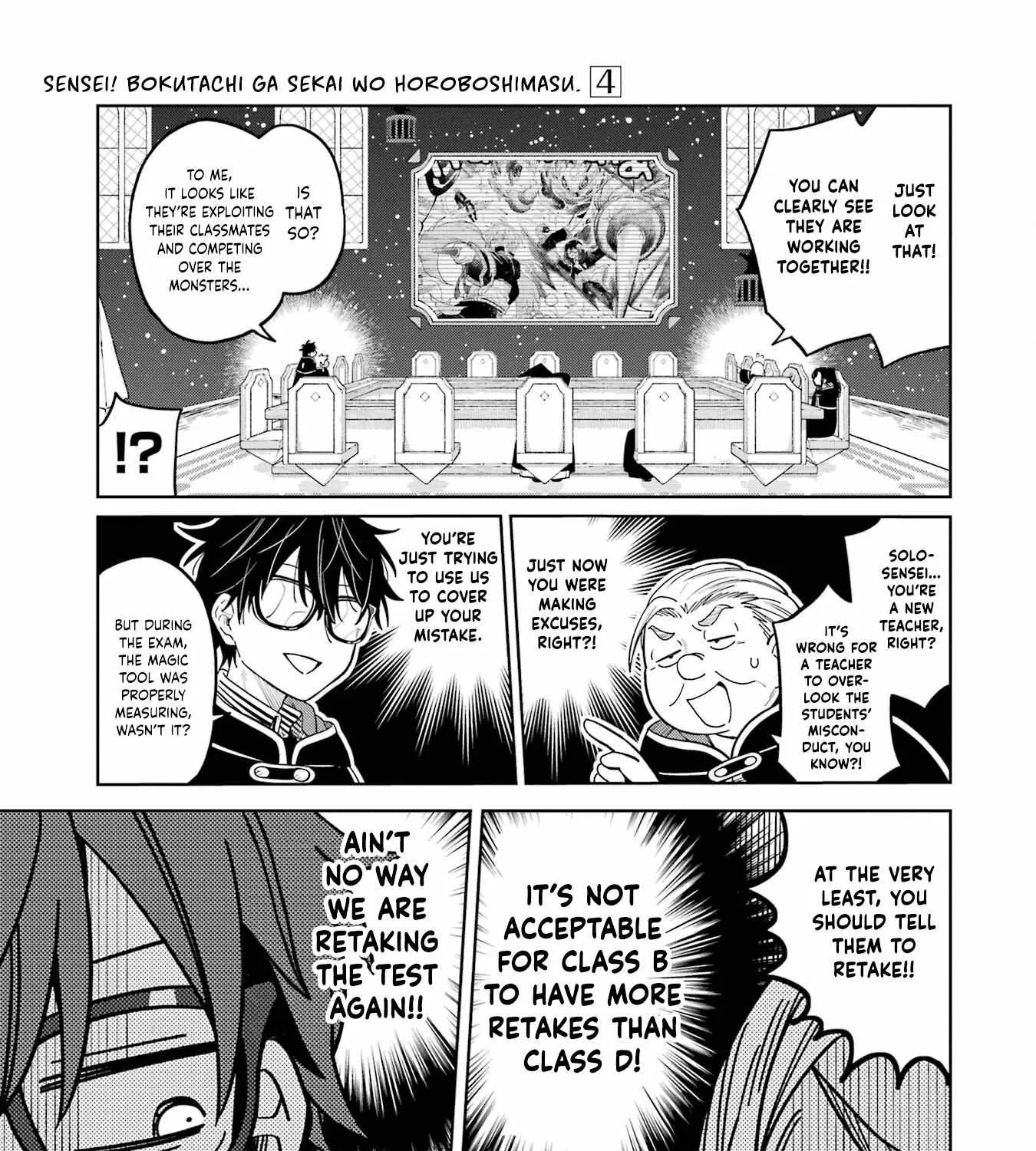 Sensei! Bokutachi ga Sekai wo Horoboshimasu. Chapter 24 page 42 - 