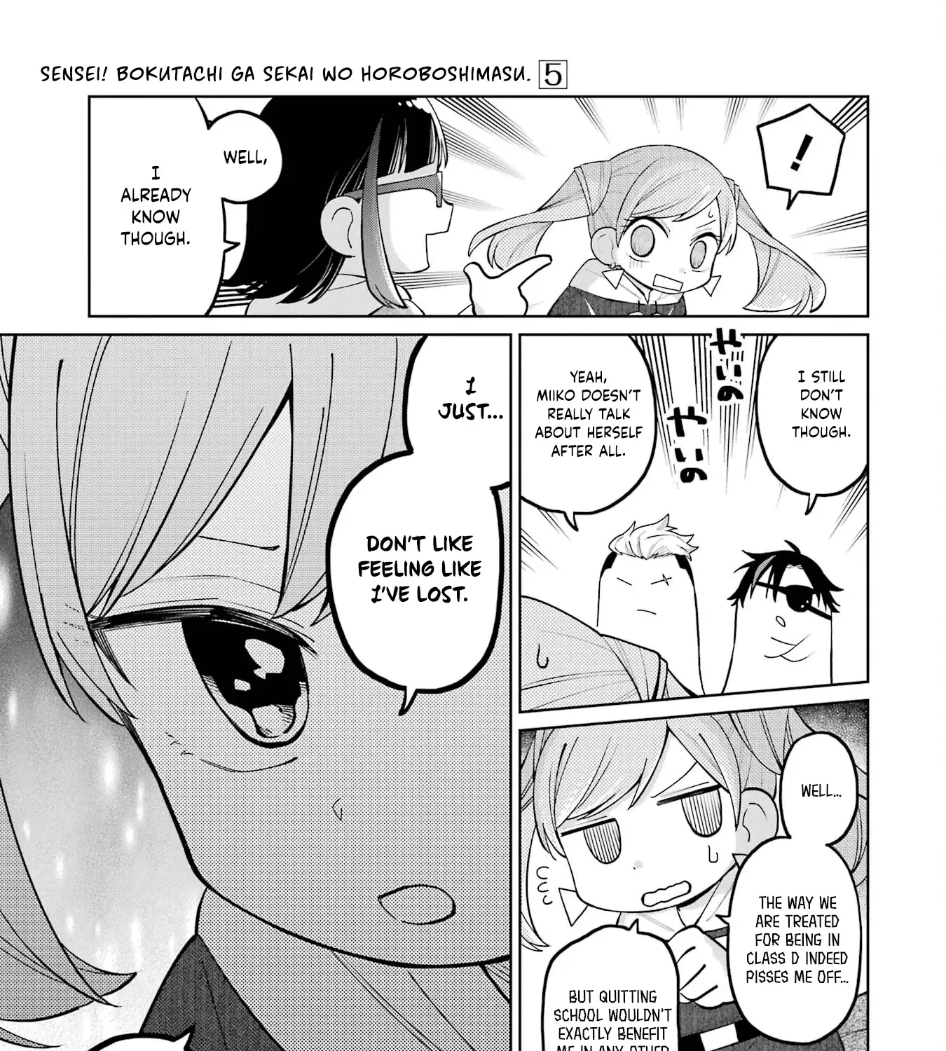 Sensei! Bokutachi ga Sekai wo Horoboshimasu. Chapter 29 page 21 - 