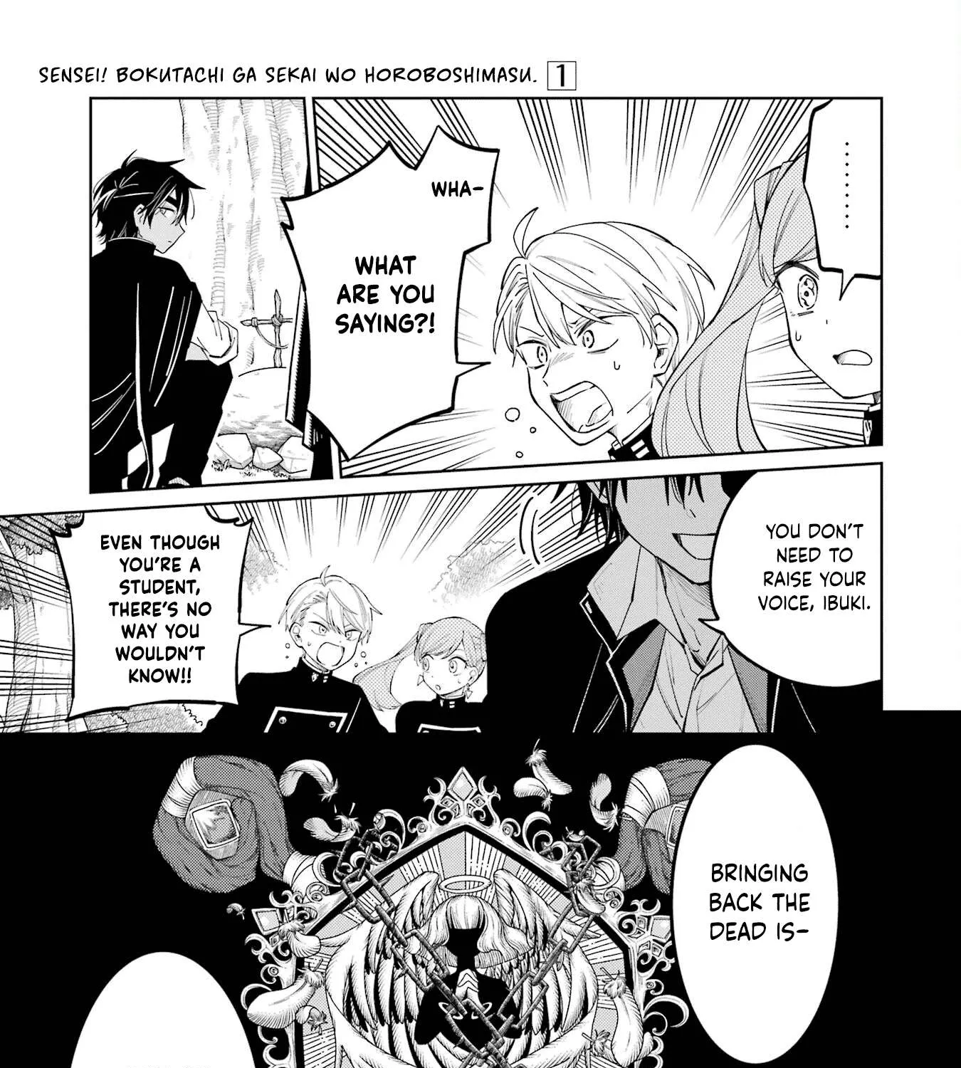 Sensei! Bokutachi ga Sekai wo Horoboshimasu. Chapter 3 page 81 - 