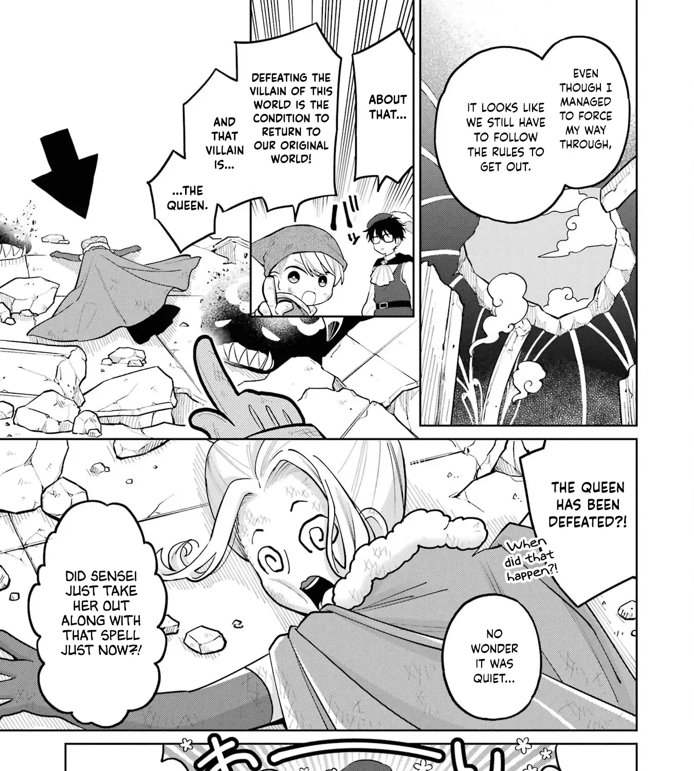 Sensei! Bokutachi ga Sekai wo Horoboshimasu. Chapter 30 page 39 - 