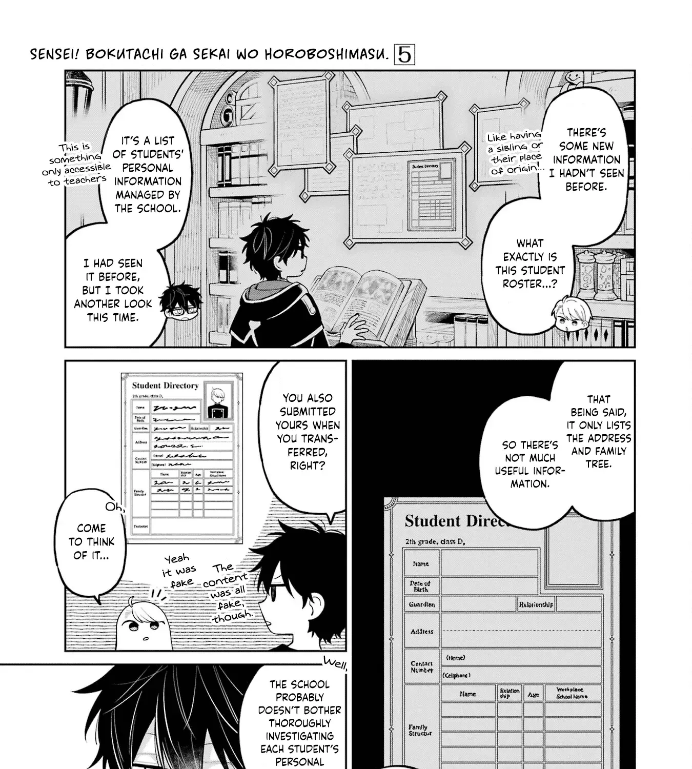 Sensei! Bokutachi ga Sekai wo Horoboshimasu. Chapter 31 page 26 - 