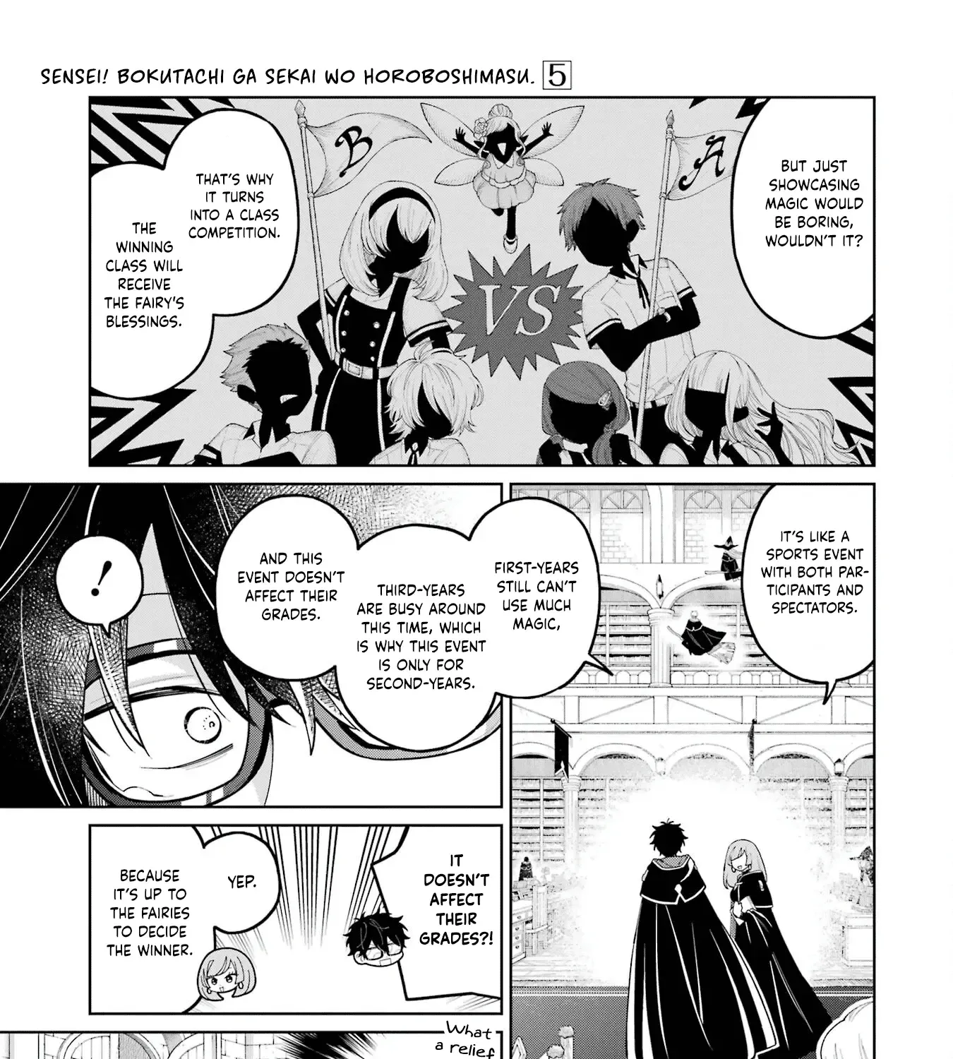 Sensei! Bokutachi ga Sekai wo Horoboshimasu. Chapter 31 page 42 - 