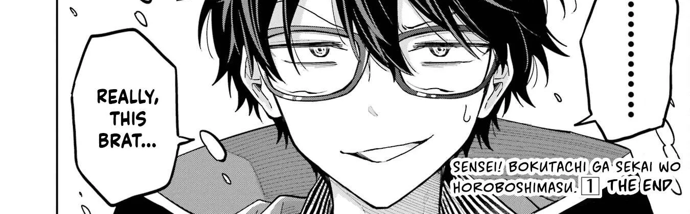 Sensei! Bokutachi ga Sekai wo Horoboshimasu. Chapter 4 page 92 - 
