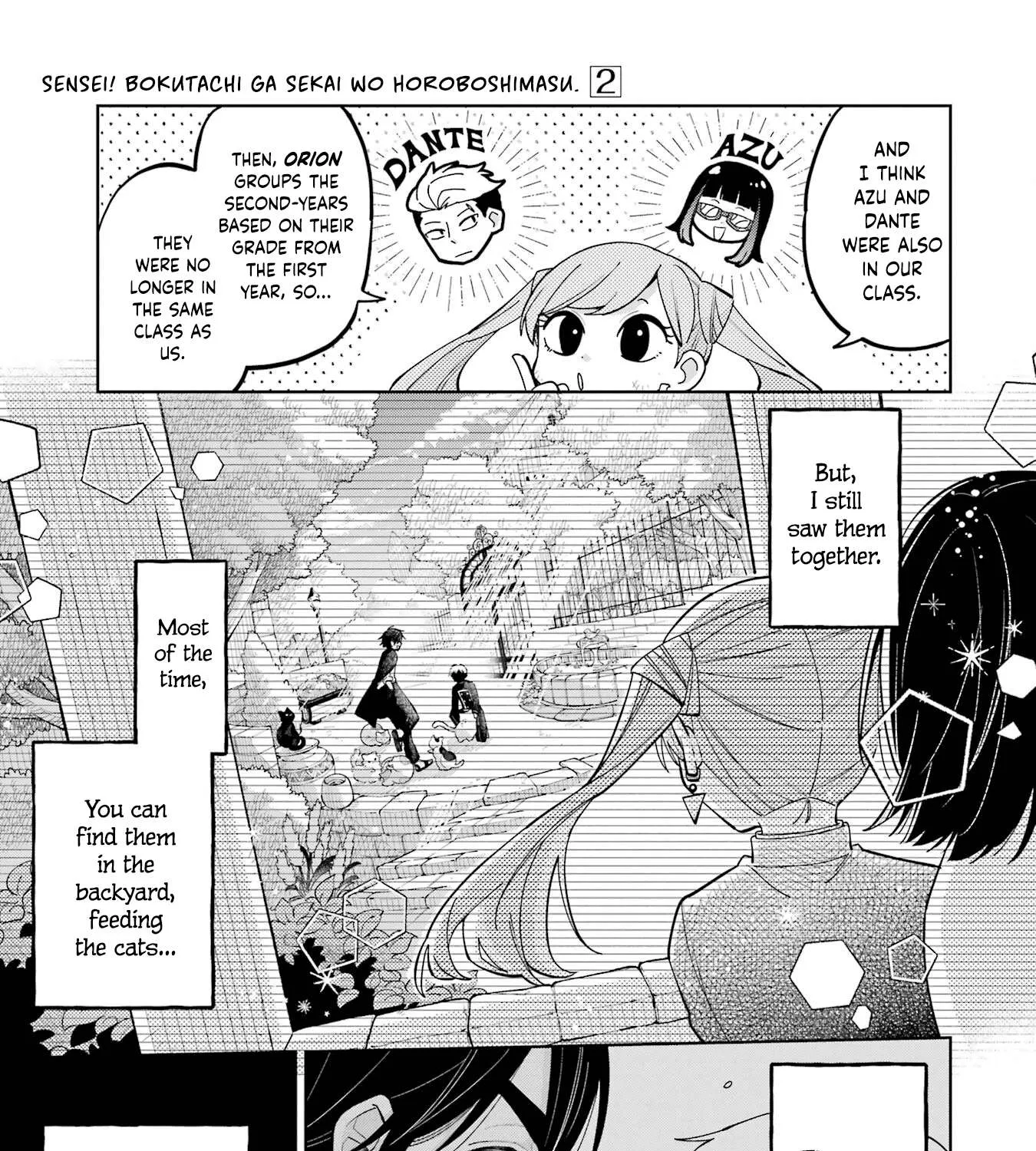Sensei! Bokutachi ga Sekai wo Horoboshimasu. Chapter 5 page 48 - 