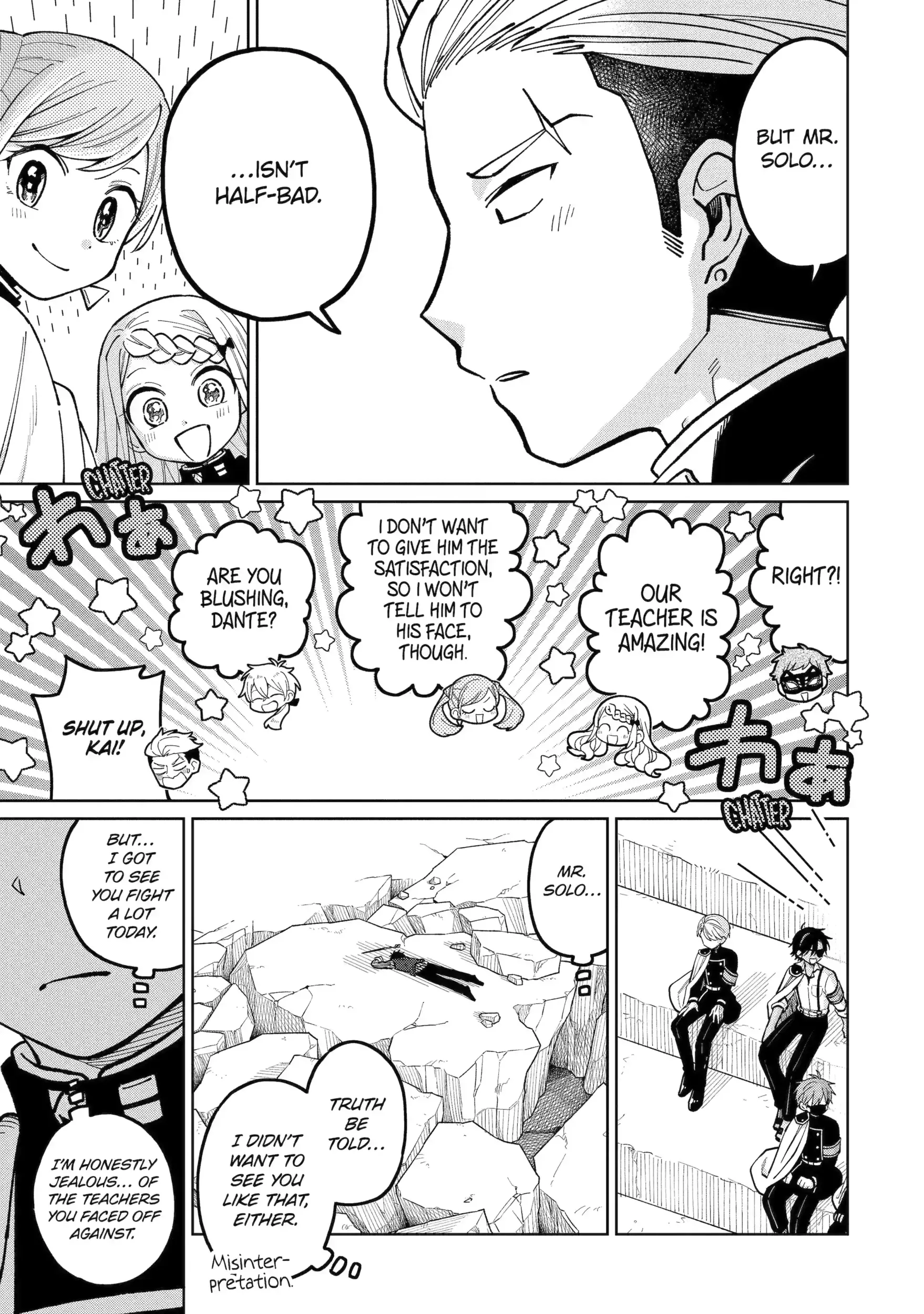 Sensei! Bokutachi ga Sekai wo Horoboshimasu. Chapter 52.5 page 17 - 