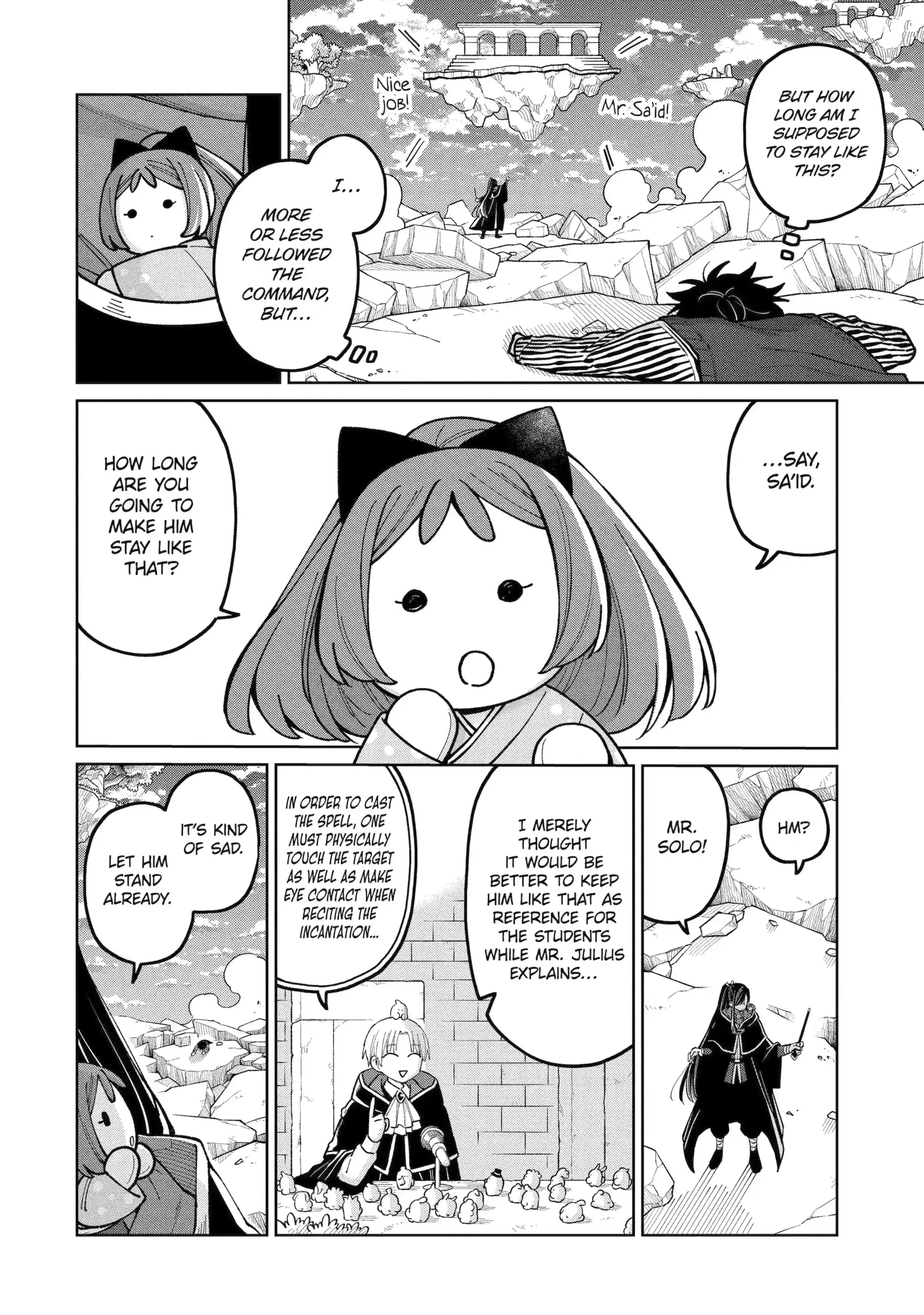 Sensei! Bokutachi ga Sekai wo Horoboshimasu. Chapter 52.5 page 20 - 