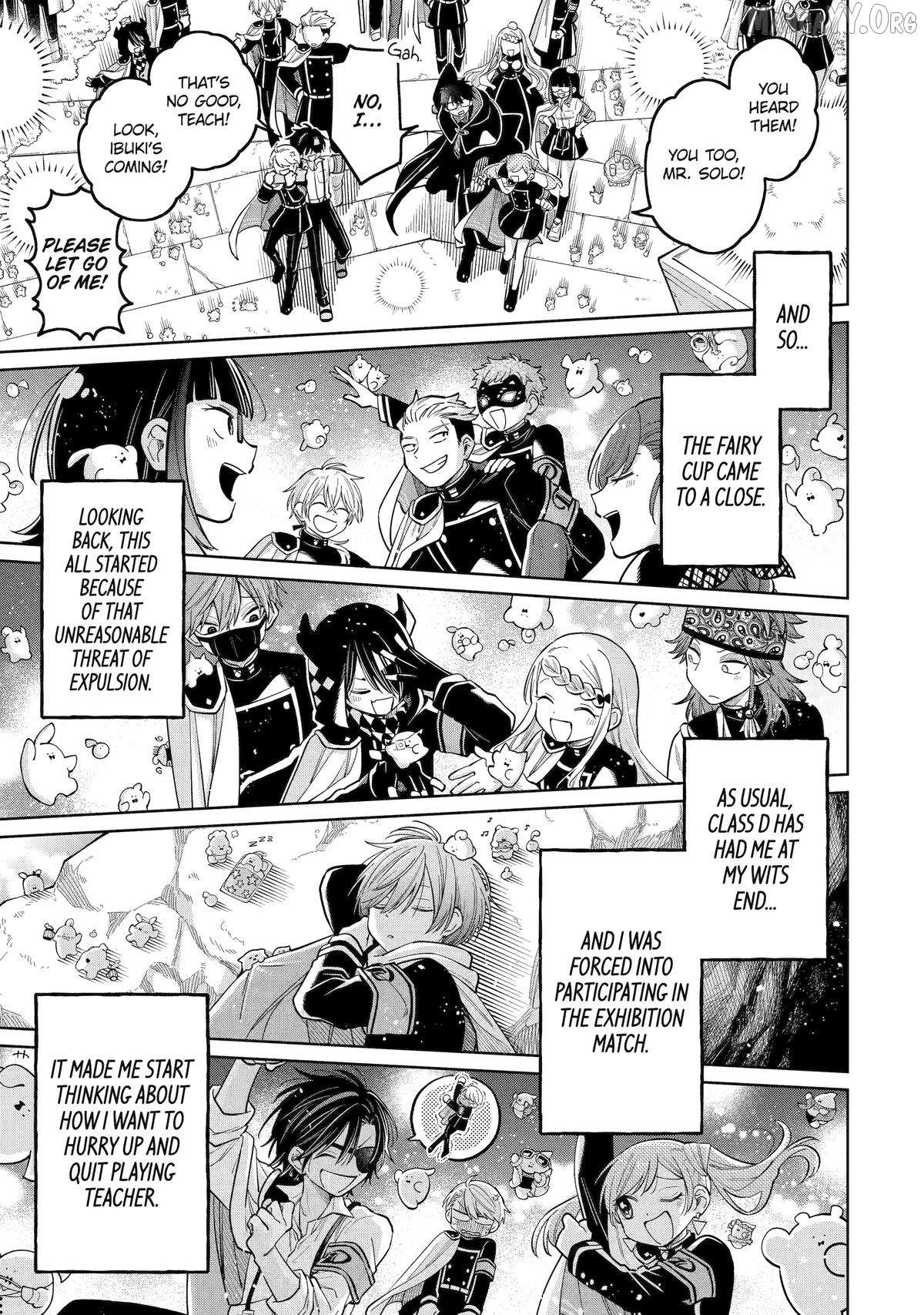 Sensei! Bokutachi ga Sekai wo Horoboshimasu. Chapter 53 page 56 - 