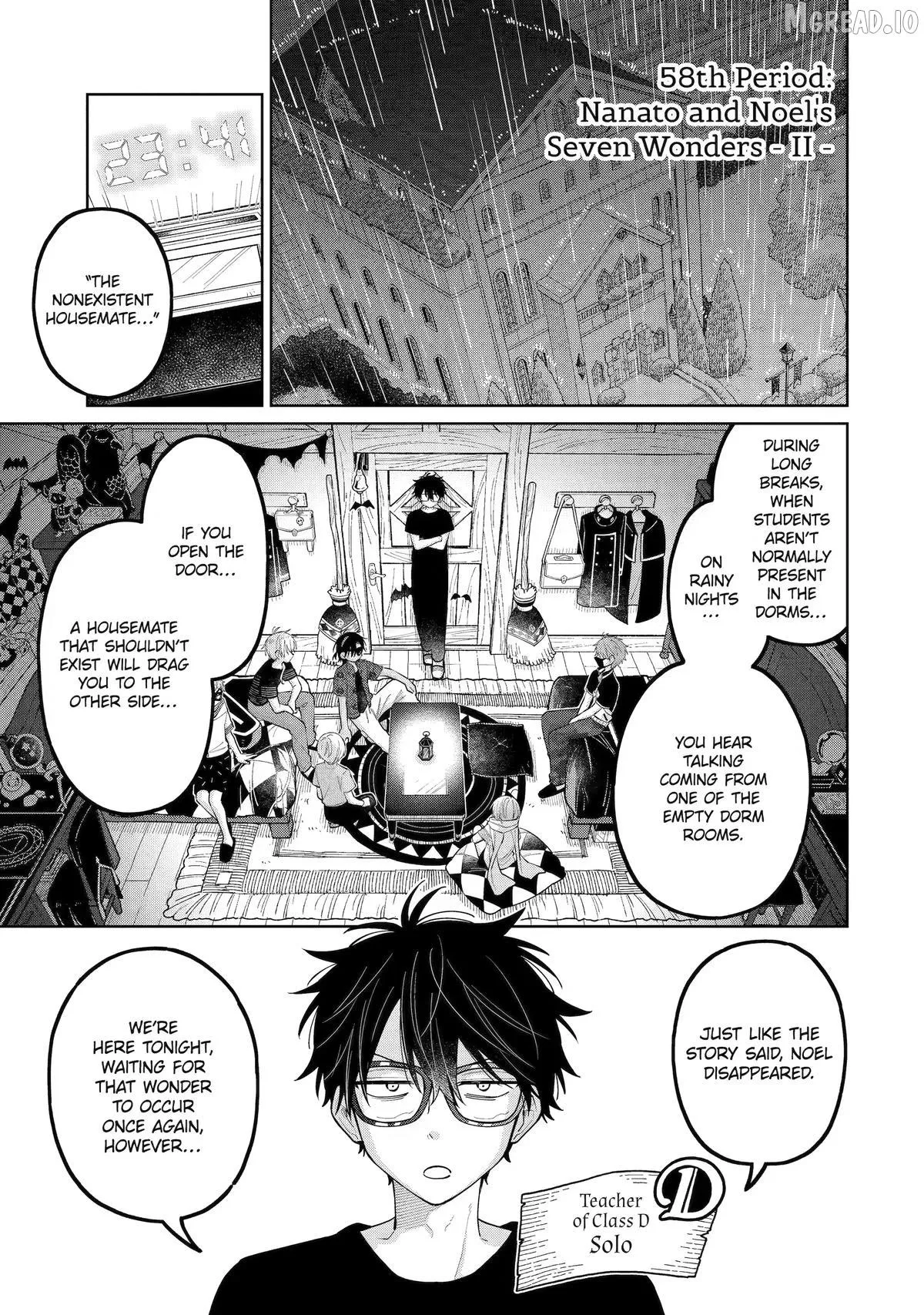 Sensei! Bokutachi ga Sekai wo Horoboshimasu. Chapter 58 page 1 - 