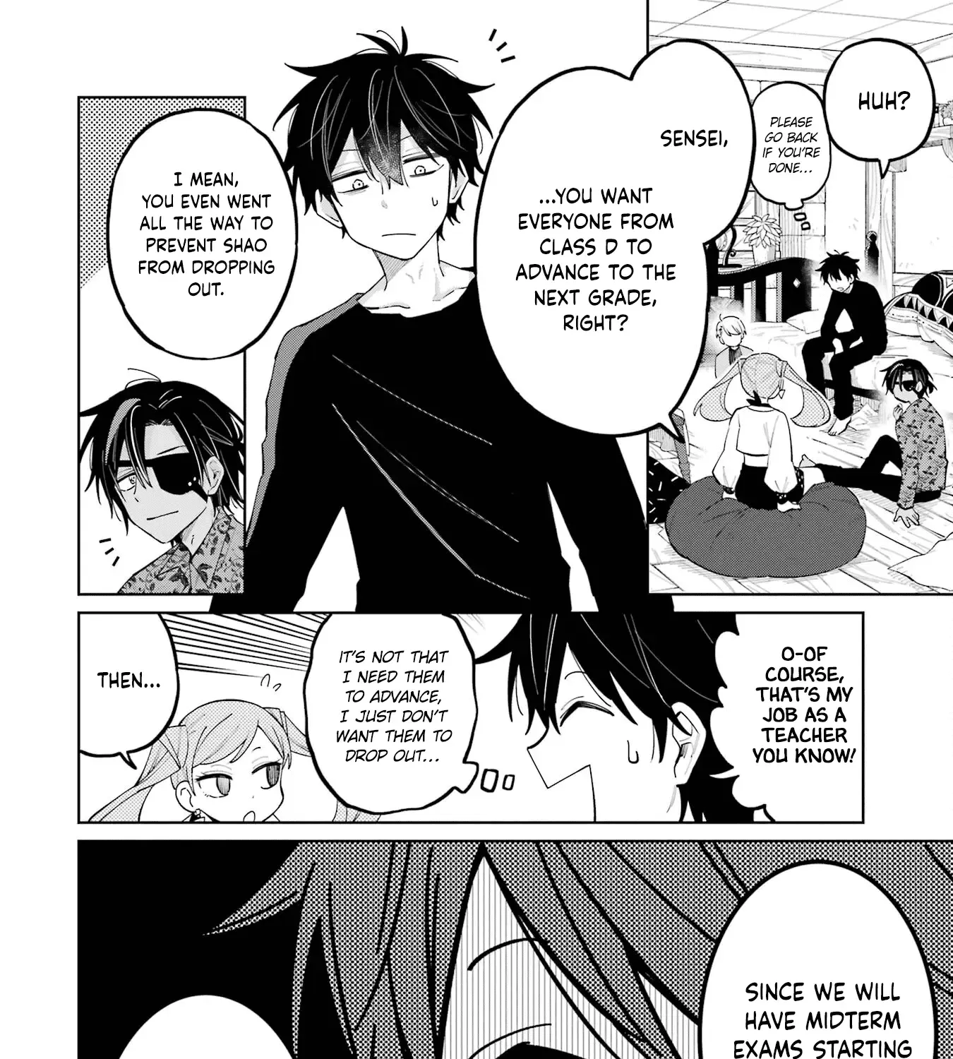 Sensei! Bokutachi ga Sekai wo Horoboshimasu. Chapter 7 page 56 - 