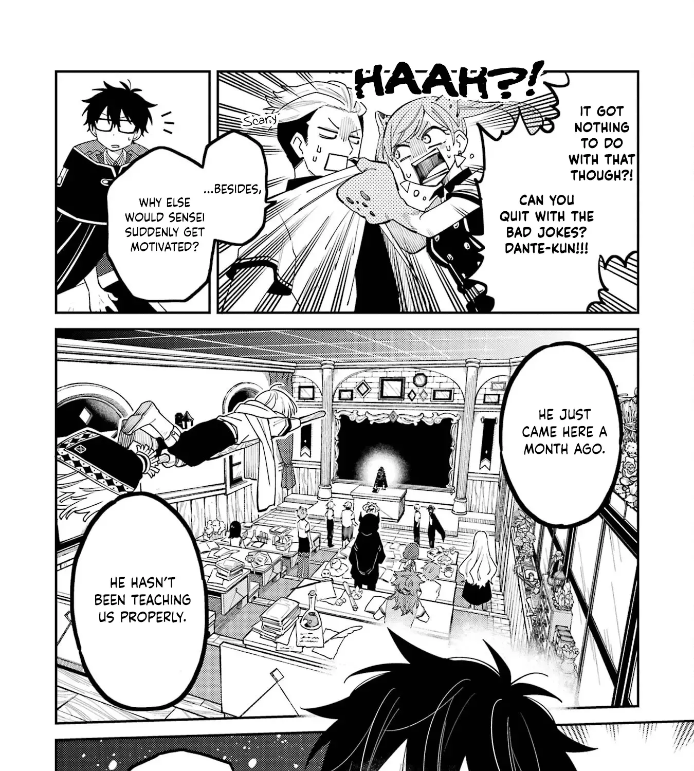 Sensei! Bokutachi ga Sekai wo Horoboshimasu. Chapter 8 page 34 - 