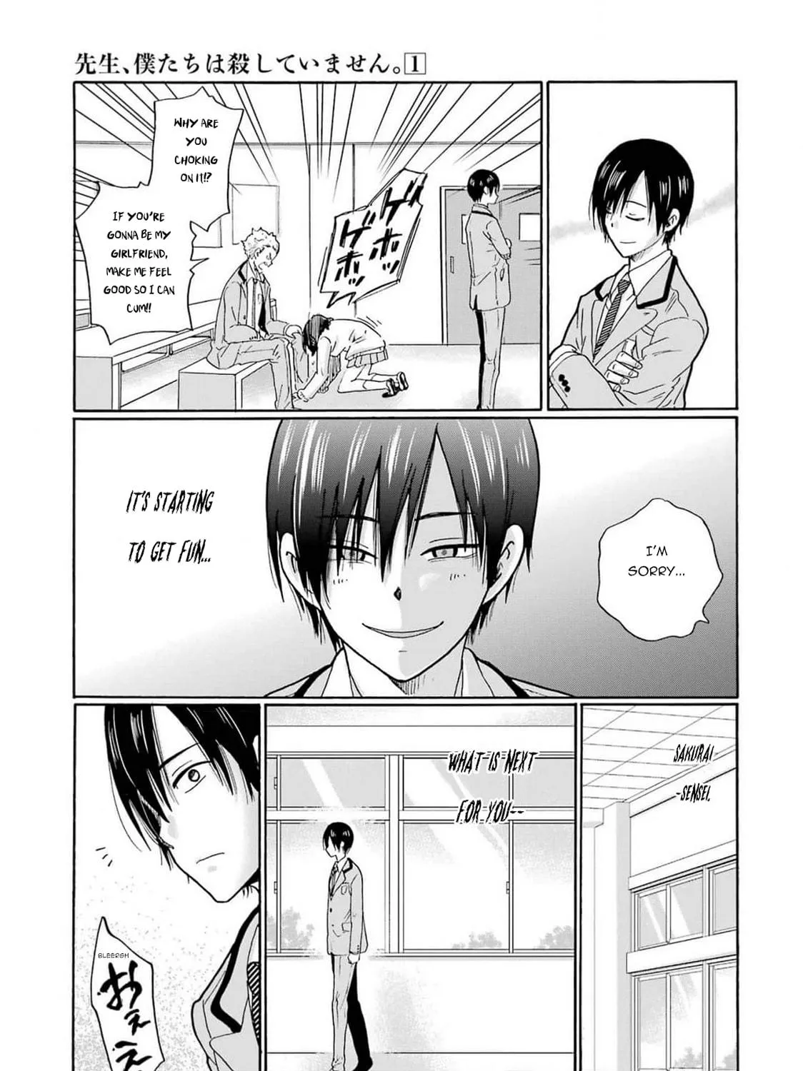 Sensei, Bokutachi wa Koroshiteimasen. Chapter 1 page 59 - 