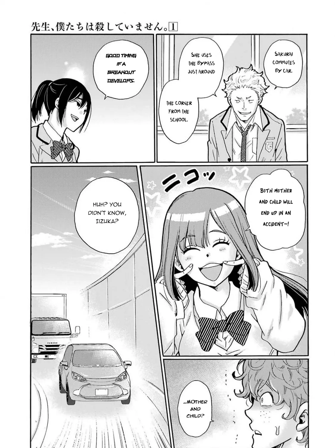 Sensei, Bokutachi wa Koroshiteimasen. Chapter 1 page 91 - 