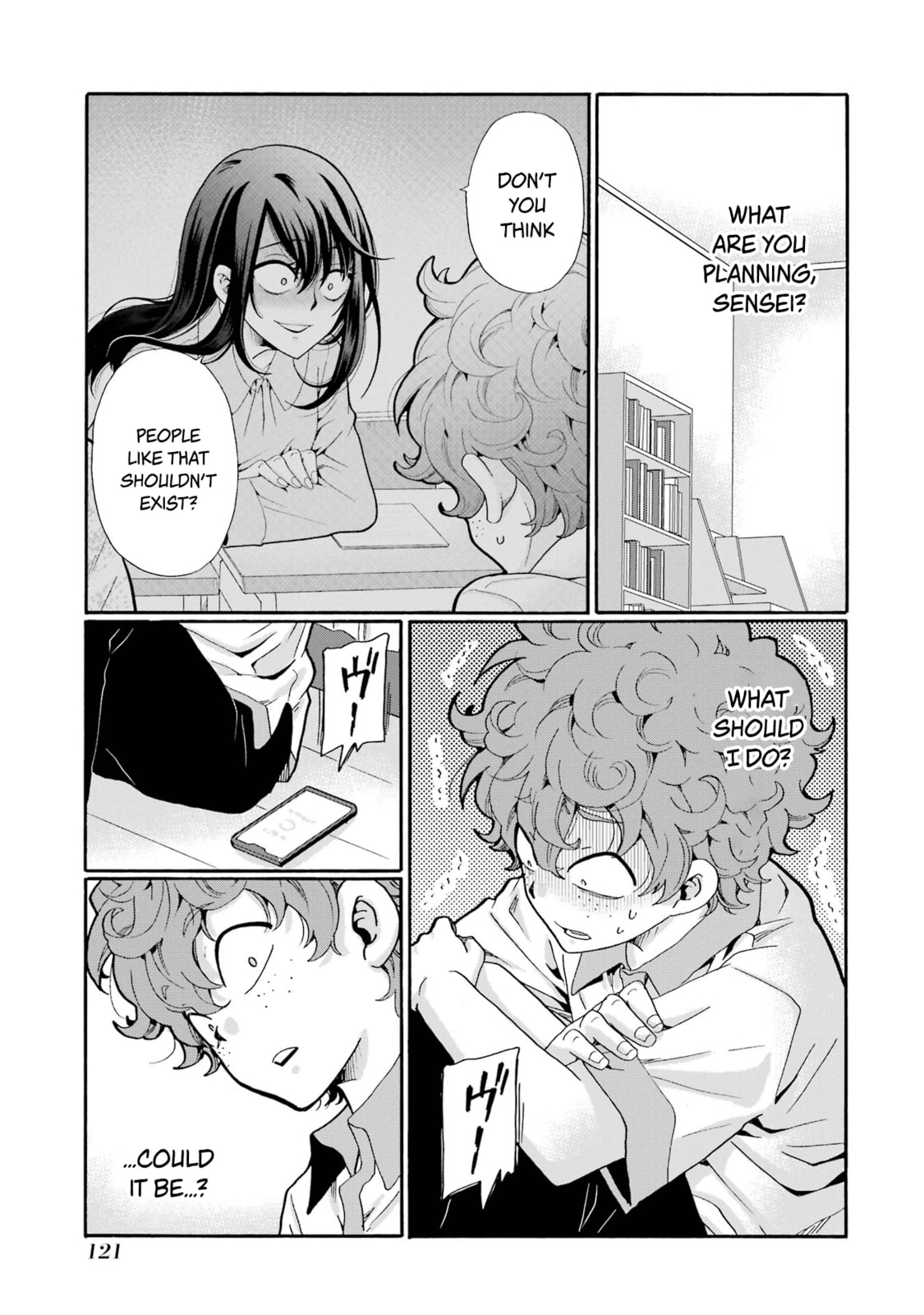 Sensei, Bokutachi wa Koroshiteimasen. Chapter 14 page 3 - 