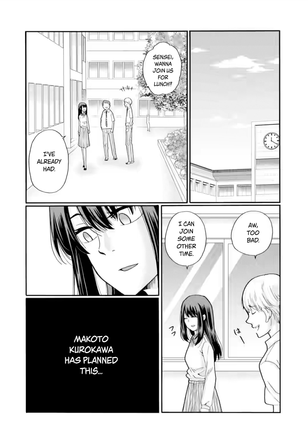 Sensei, Bokutachi wa Koroshiteimasen. Chapter 18 page 8 - 