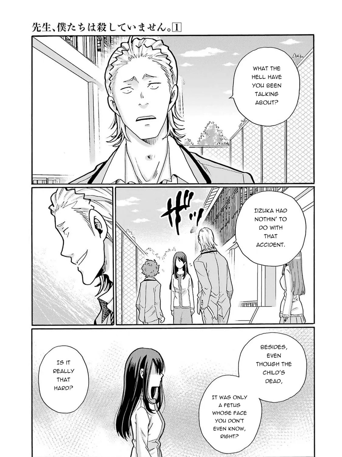Sensei, Bokutachi wa Koroshiteimasen. Chapter 2 page 37 - 