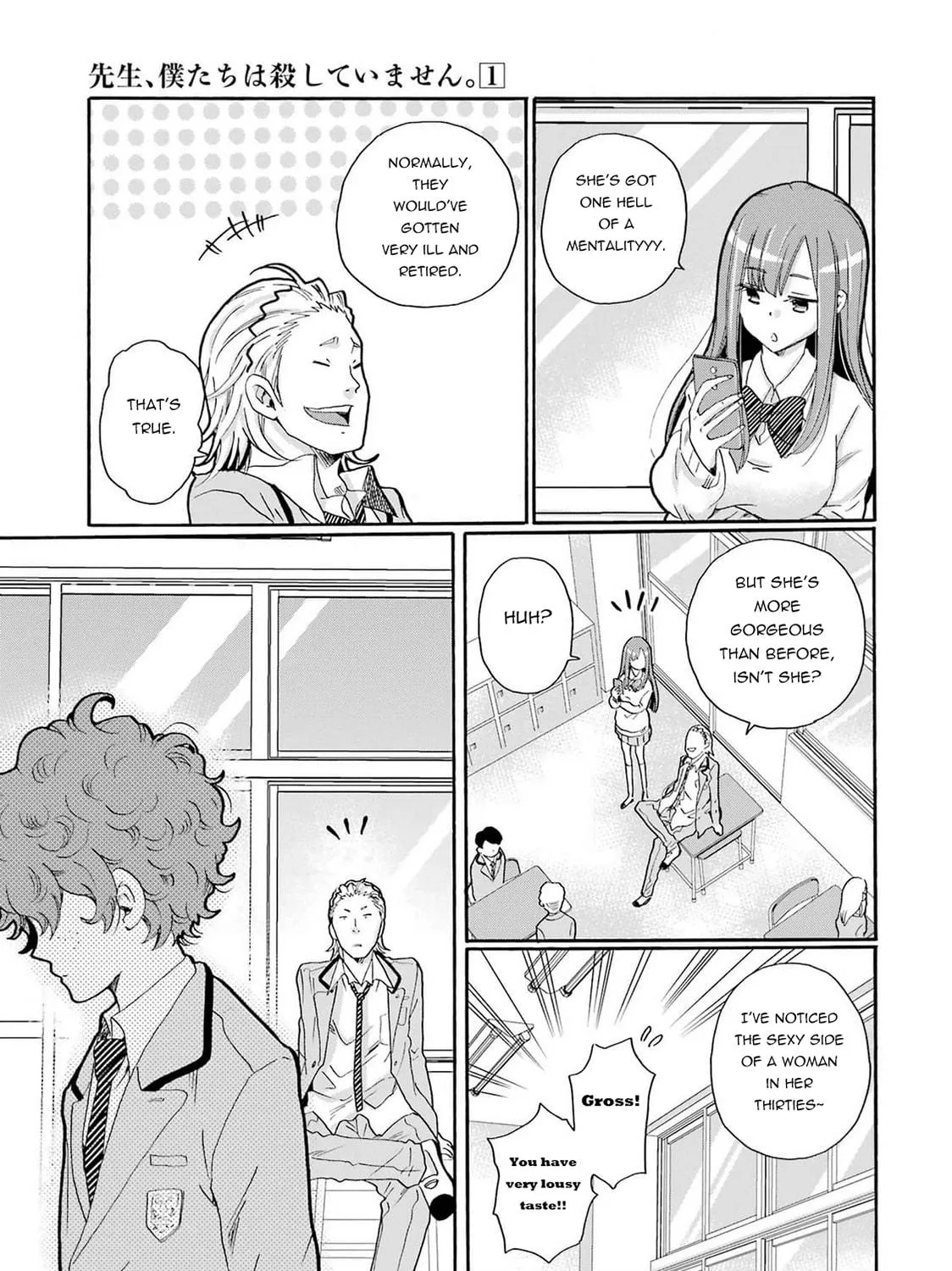 Sensei, Bokutachi wa Koroshiteimasen. Chapter 2 page 5 - 