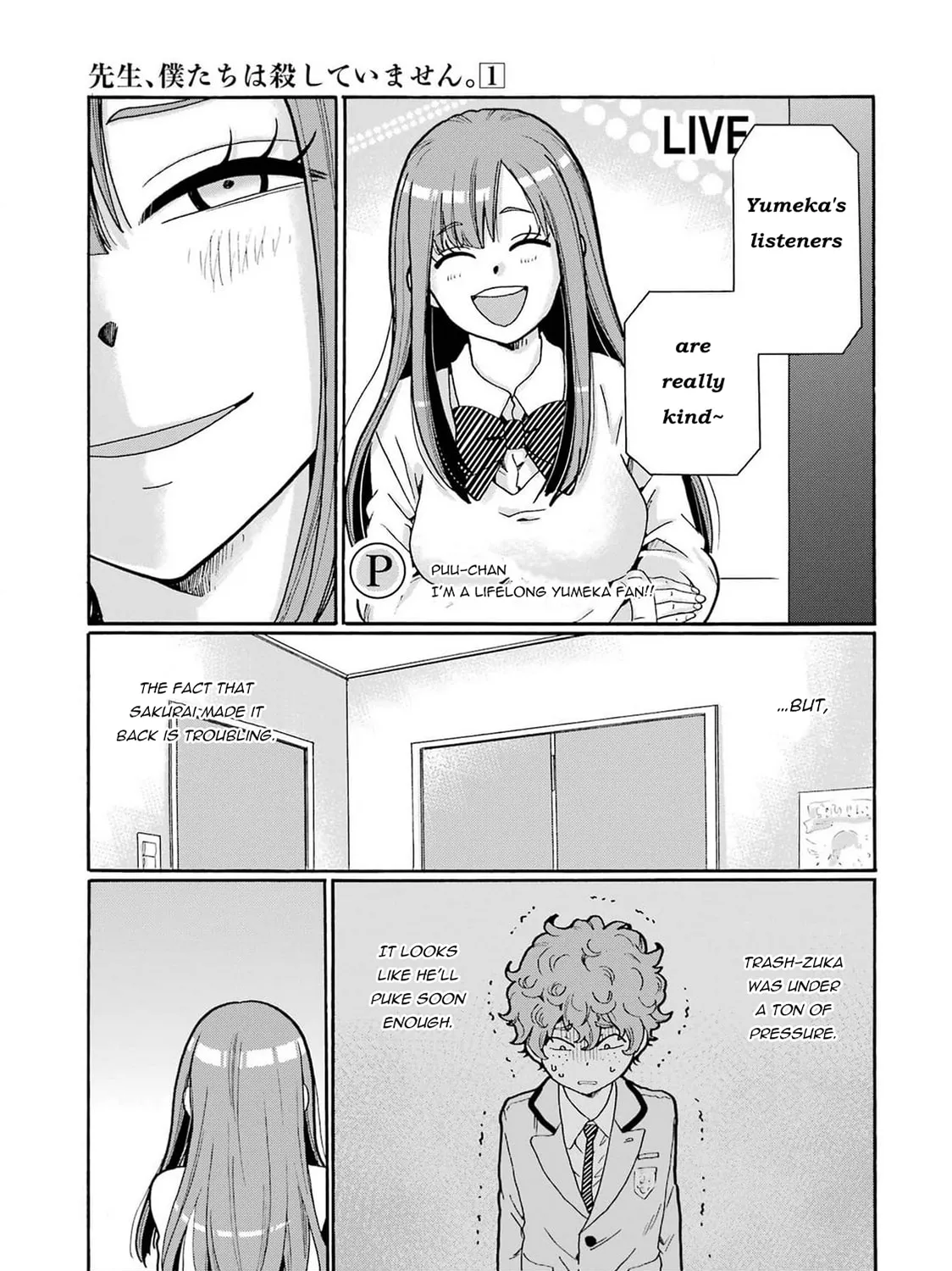 Sensei, Bokutachi wa Koroshiteimasen. Chapter 2 page 57 - 